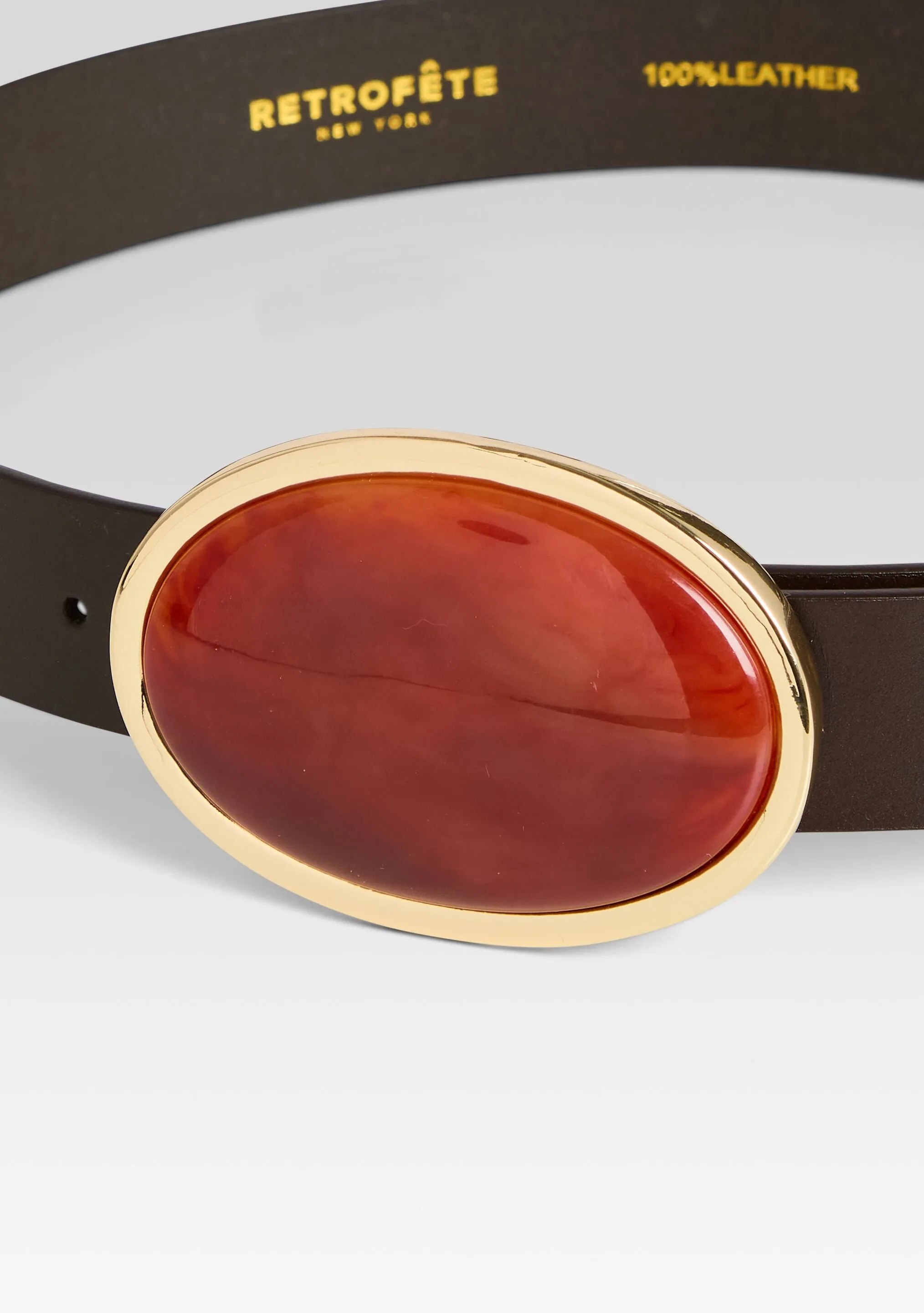 Dagmar High Waist Leather Belt