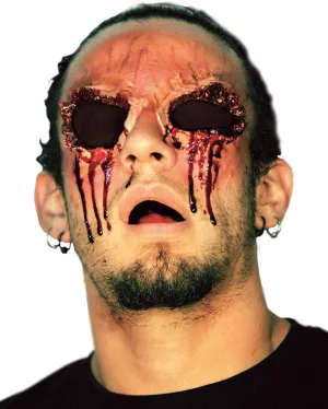 Dark Light Gouged Out Eyes Luxury FX Appliance Transfer Prosthetic