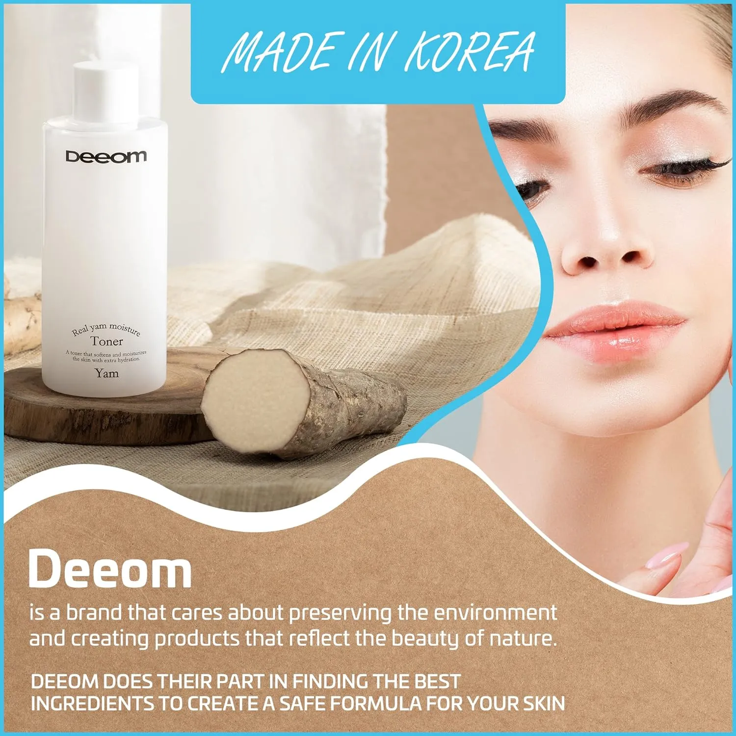 Deeom Real Yam Moisture Toner