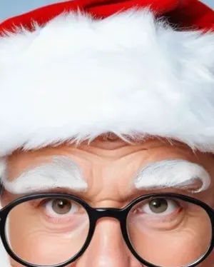 Deluxe Santa Eyebrows