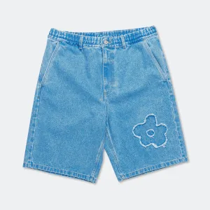 Denim Shorts - Cobalt