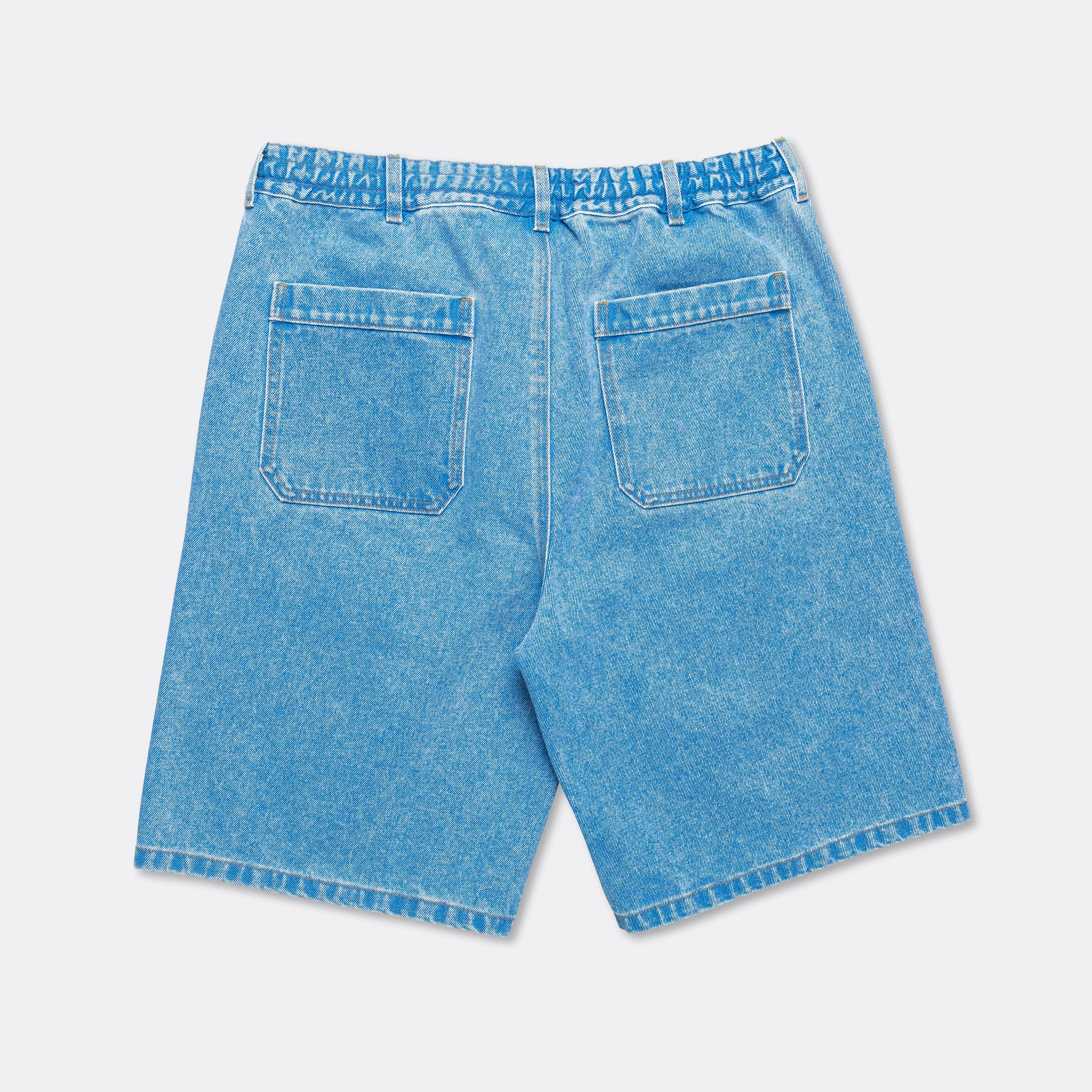Denim Shorts - Cobalt