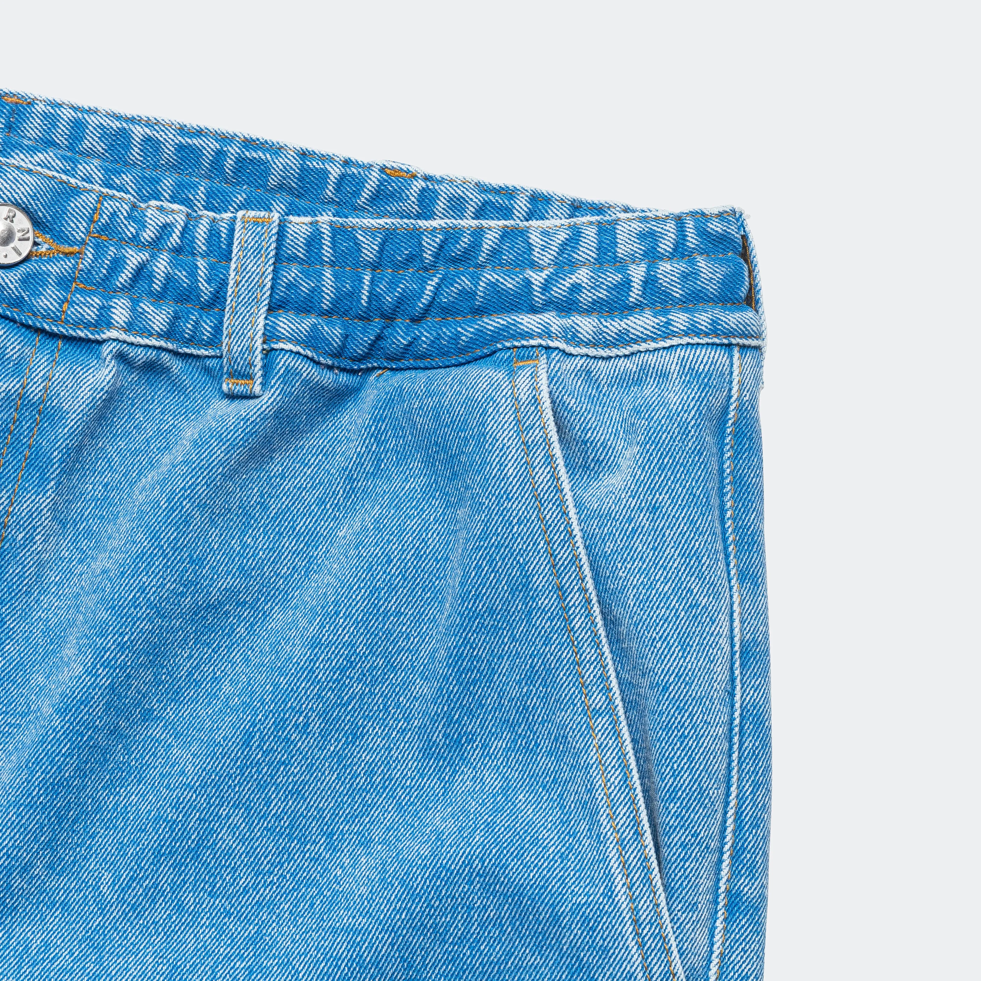 Denim Shorts - Cobalt