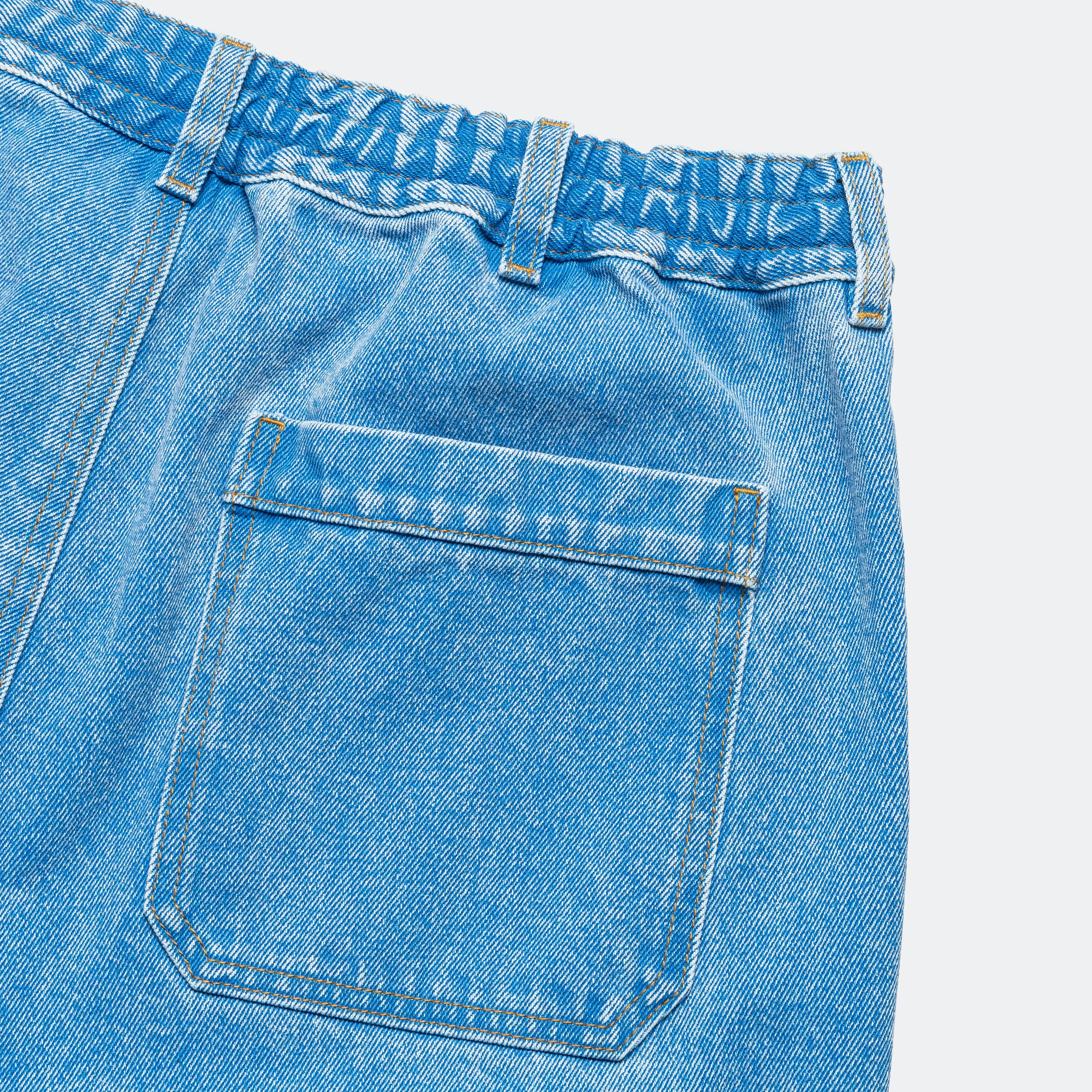 Denim Shorts - Cobalt