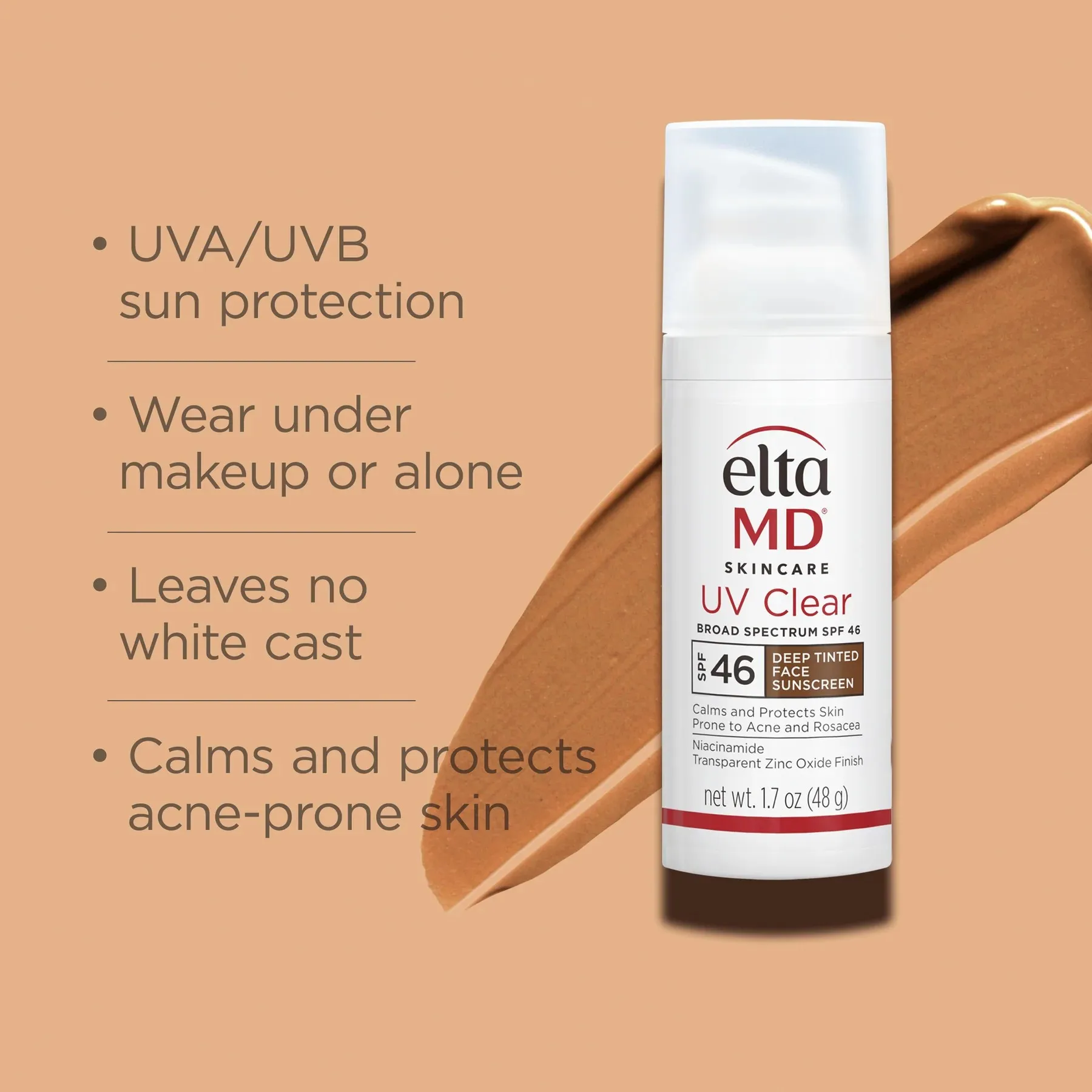 Elta MD UV Clear Deep Tinted Broad-Spectrum SPF 46