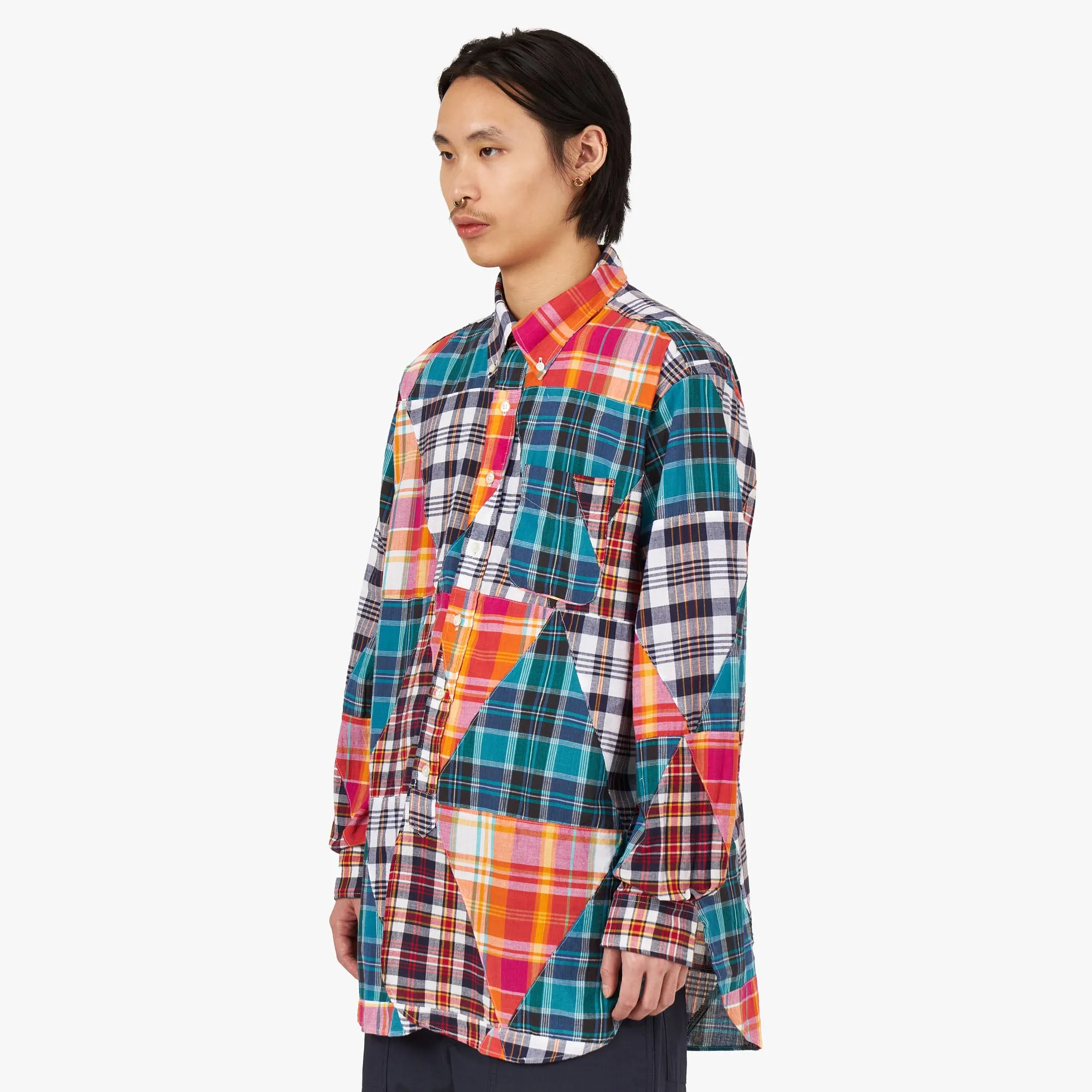 Engineered Garments 19 Century BD Shirt / Patchwork Madras