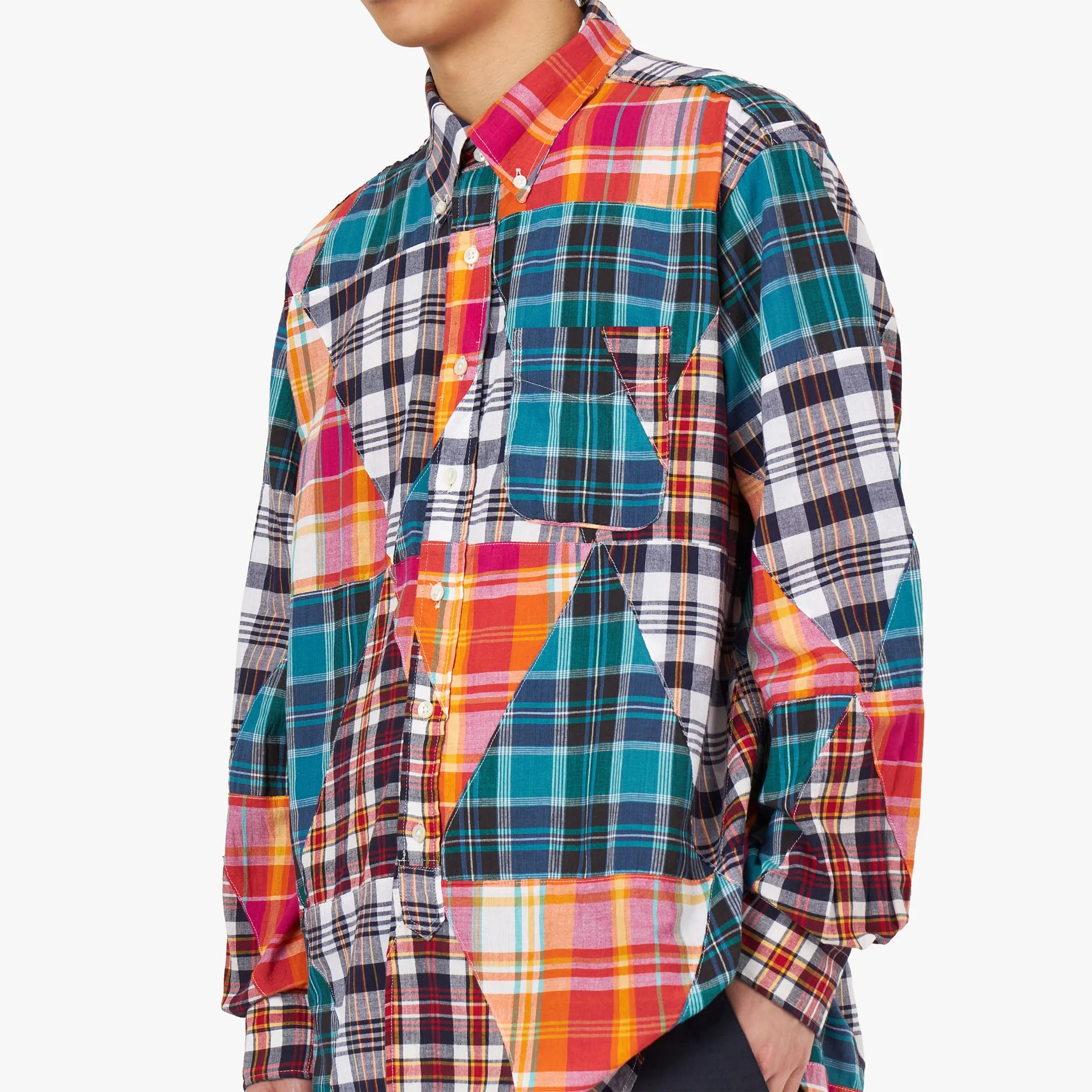 Engineered Garments 19 Century BD Shirt / Patchwork Madras