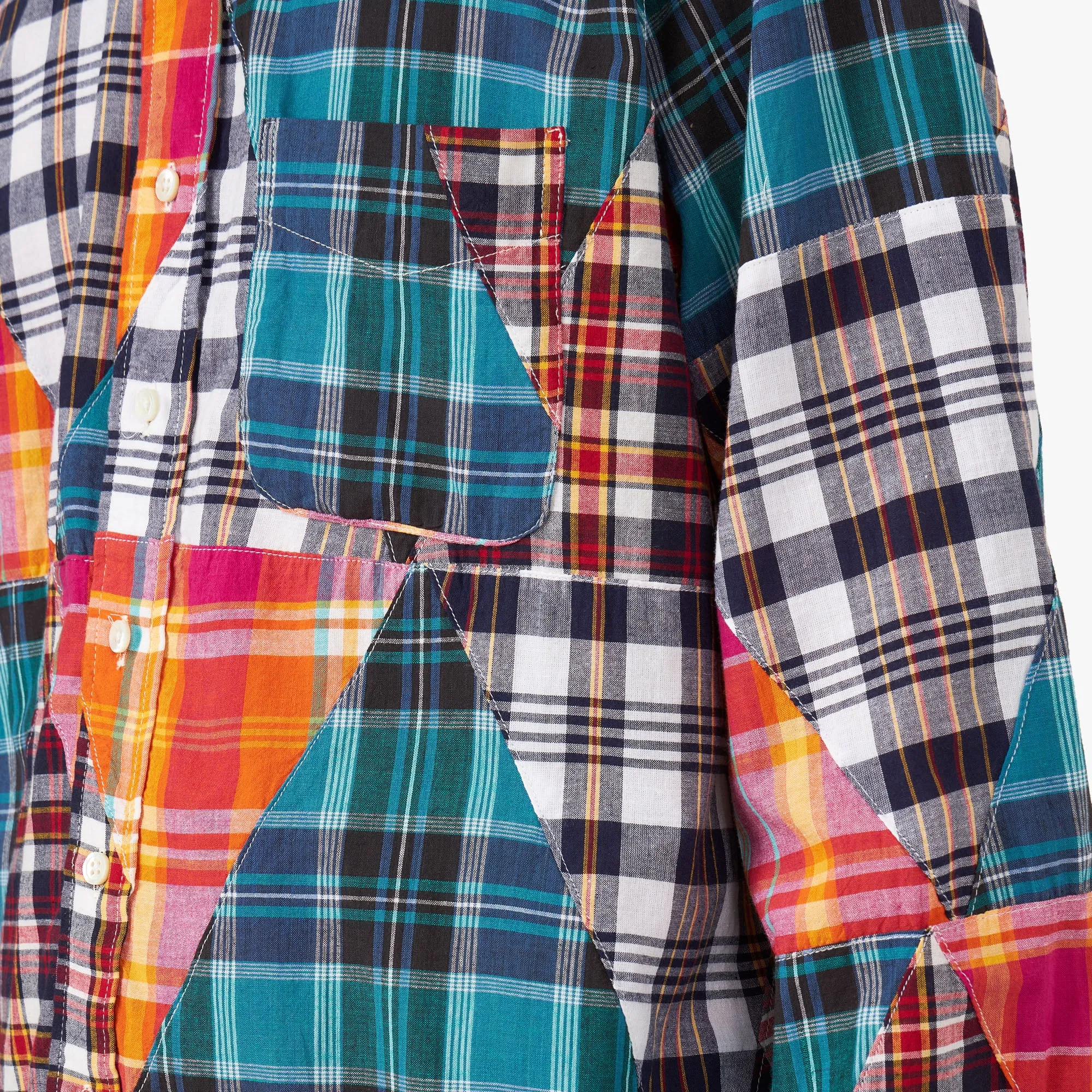 Engineered Garments 19 Century BD Shirt / Patchwork Madras