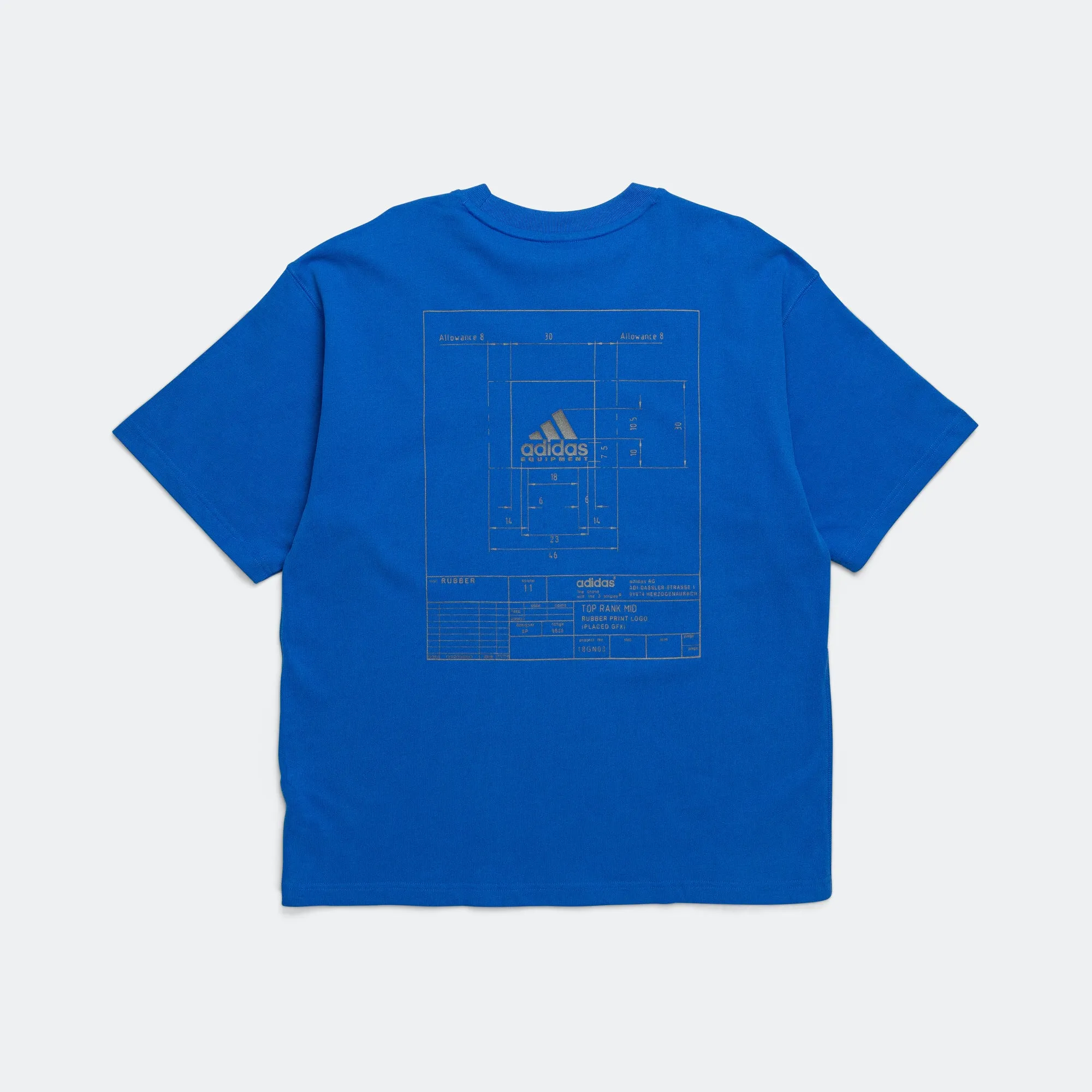 EQT Small Logo Tee - EQT Blue