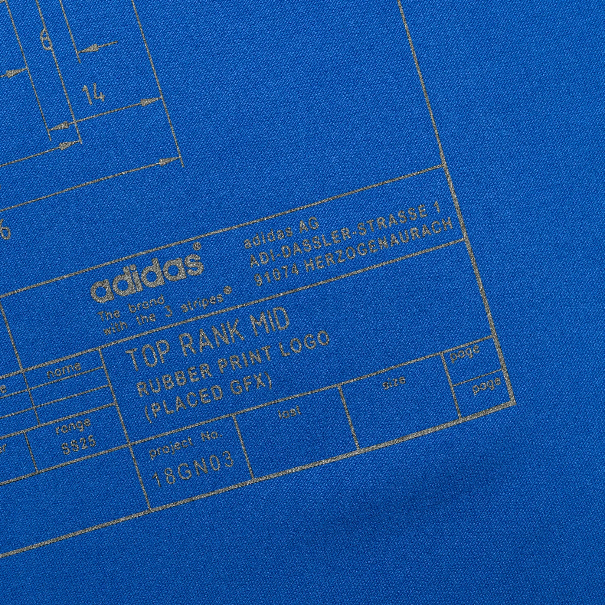 EQT Small Logo Tee - EQT Blue