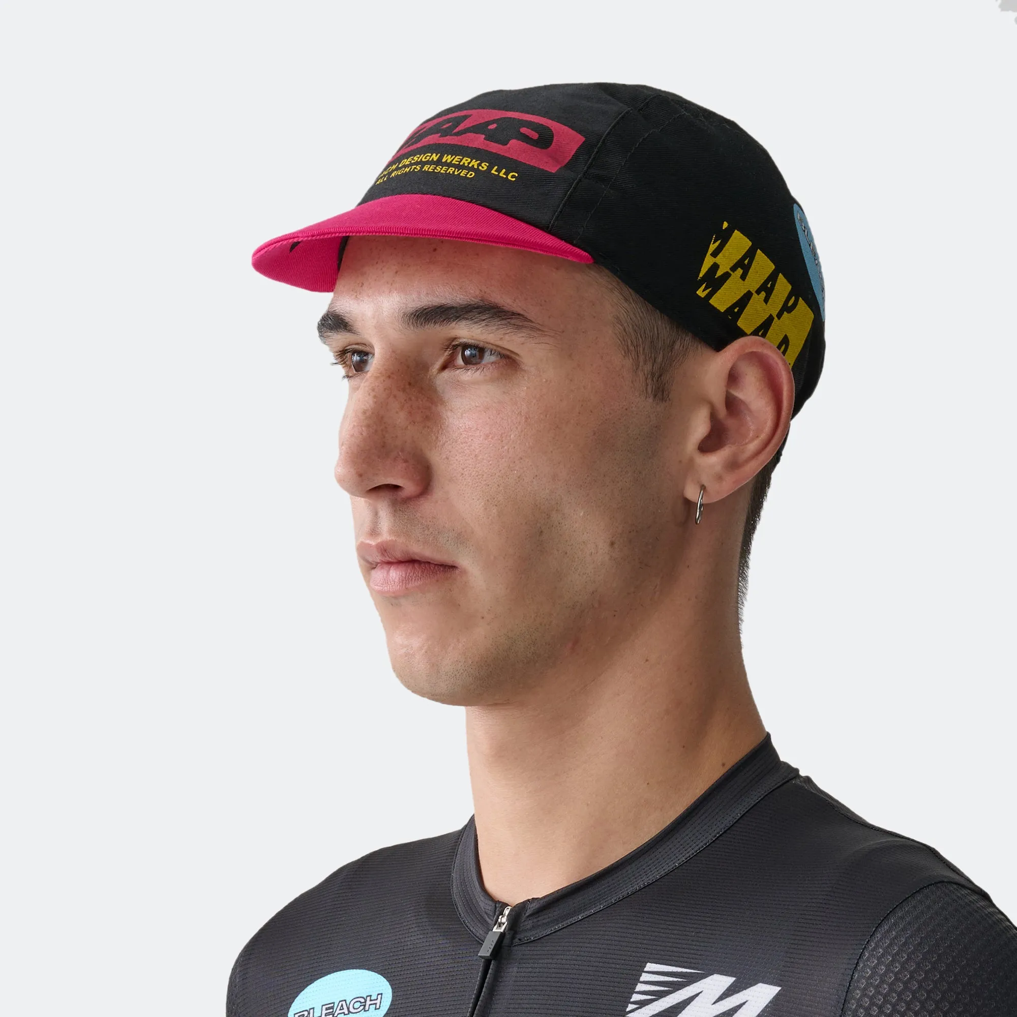 Evolve Cap x Bleach - Black/Pink