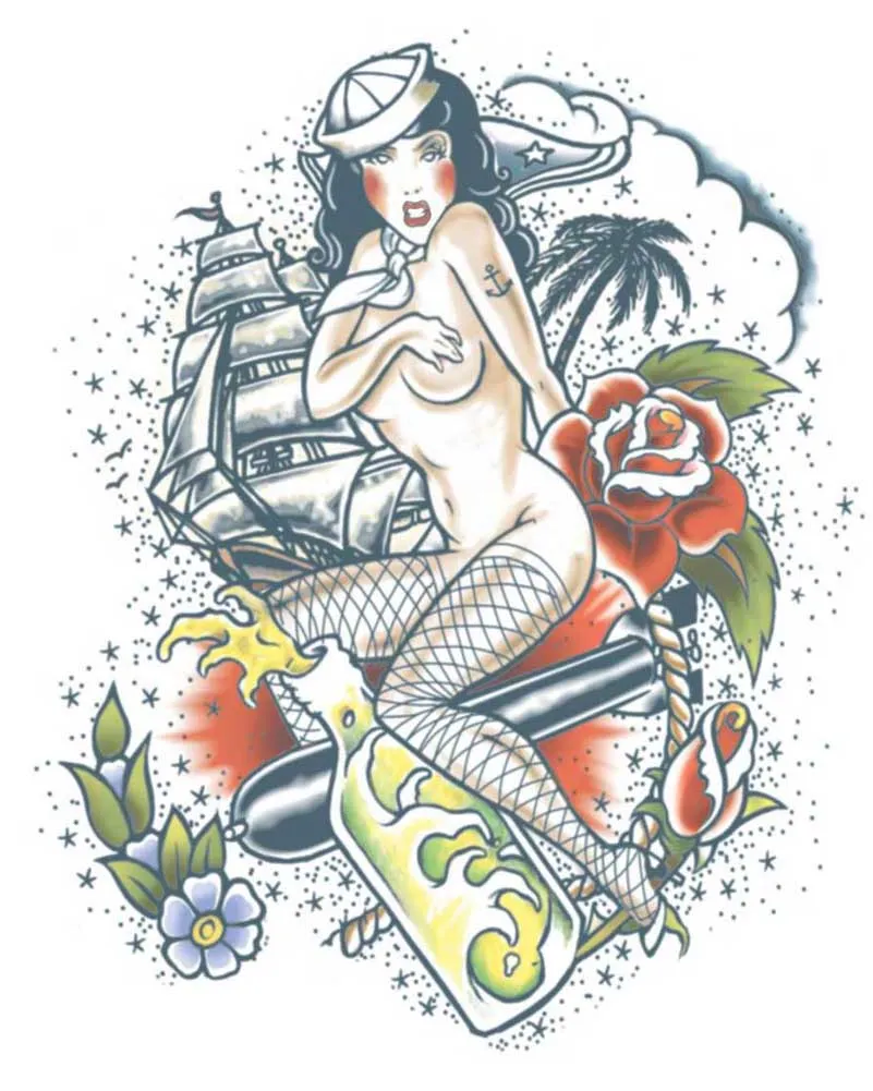 Extra Large Sailor Tattoo