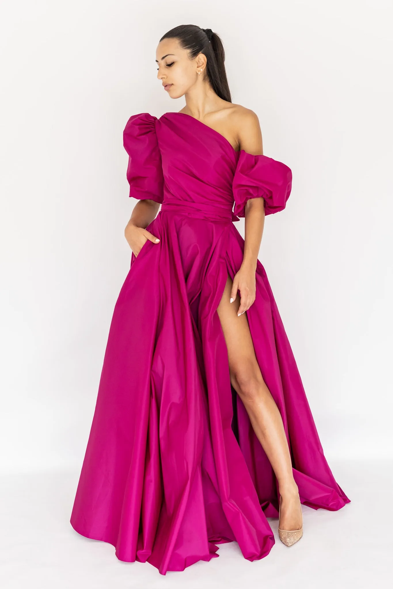 Fragrance Gown Magenta by HSH