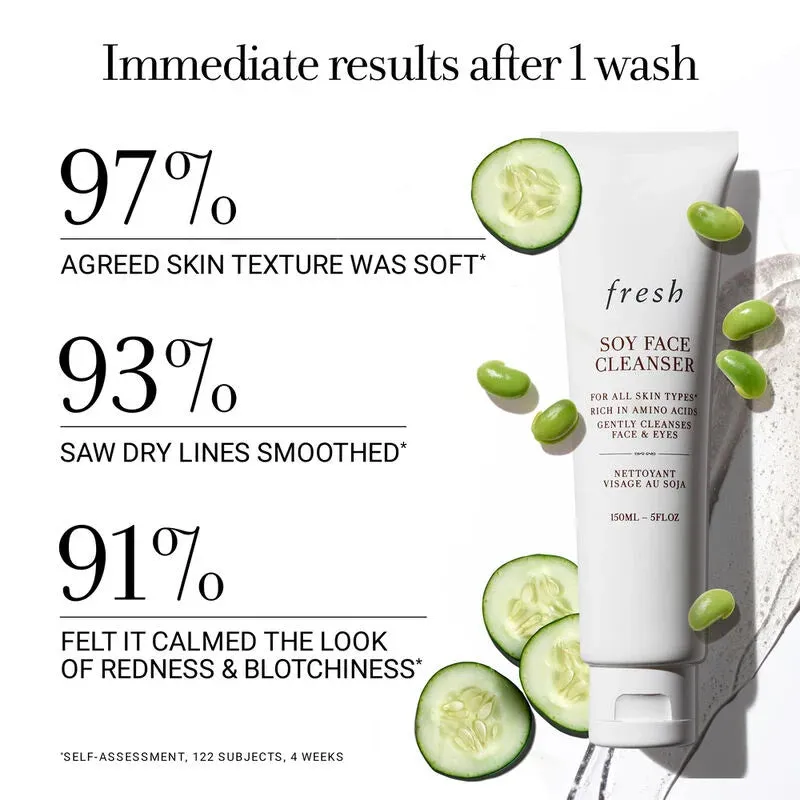 Fresh Soy pH-Balanced Hydrating Face Wash
