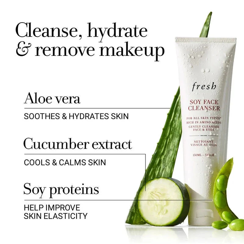 Fresh Soy pH-Balanced Hydrating Face Wash