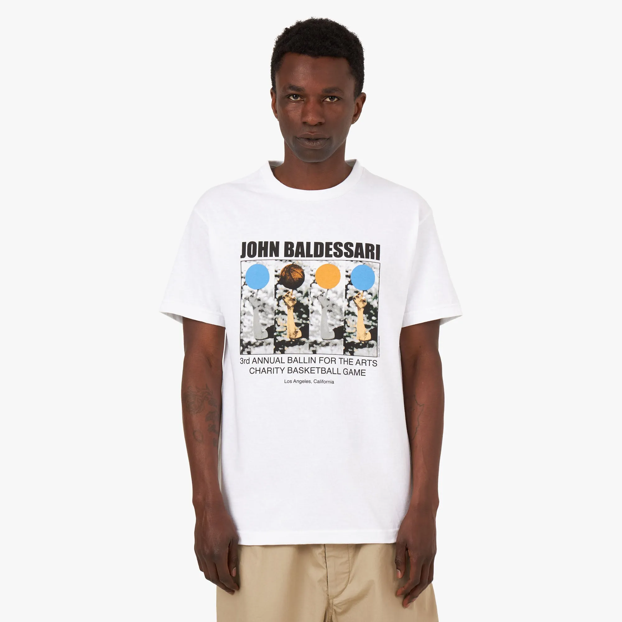 Full Court Press Baldesarri T-shirt / White