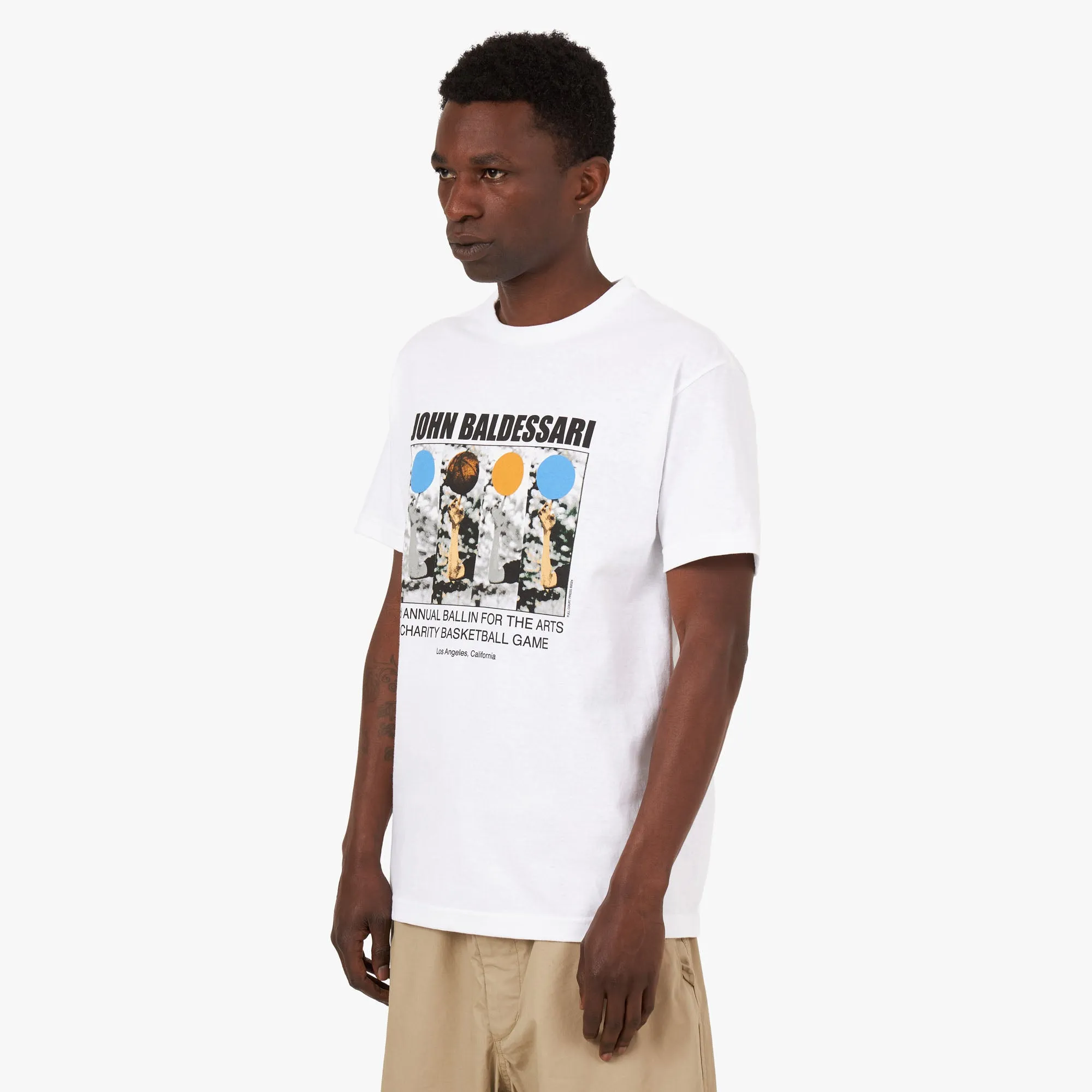 Full Court Press Baldesarri T-shirt / White