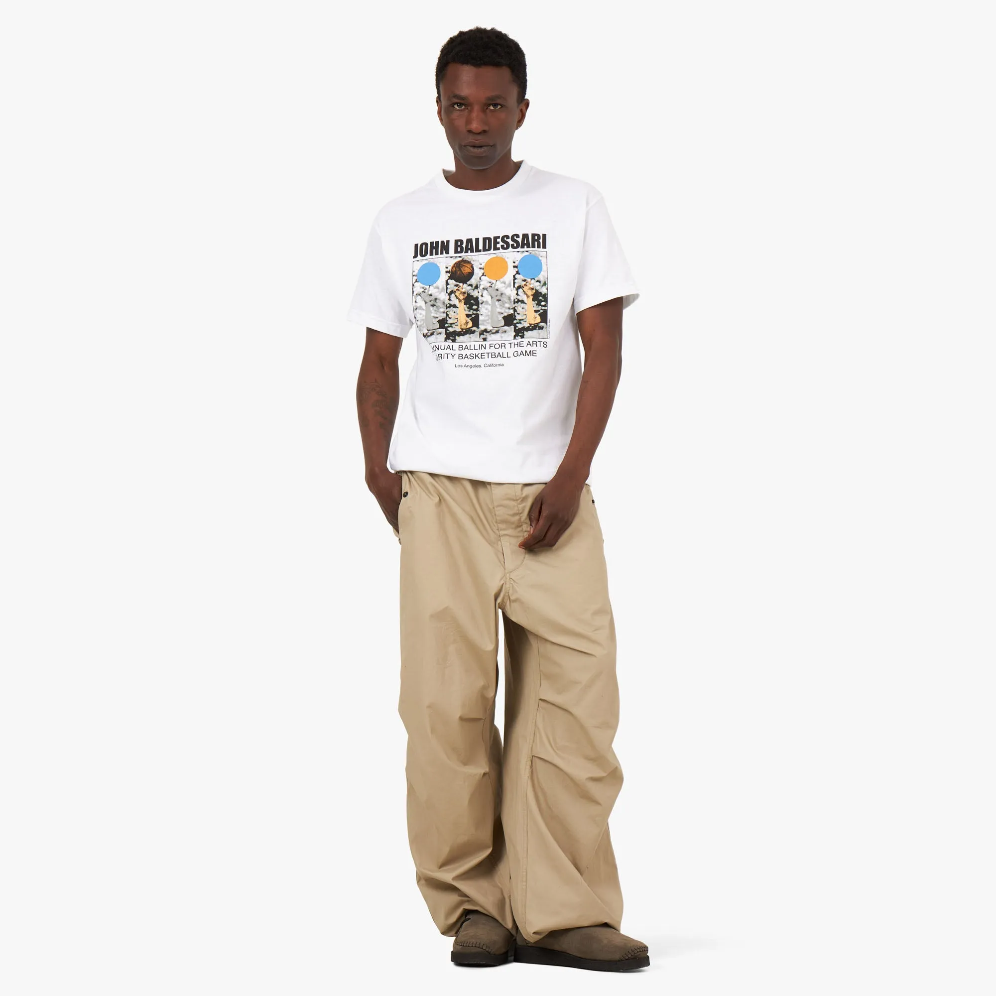 Full Court Press Baldesarri T-shirt / White