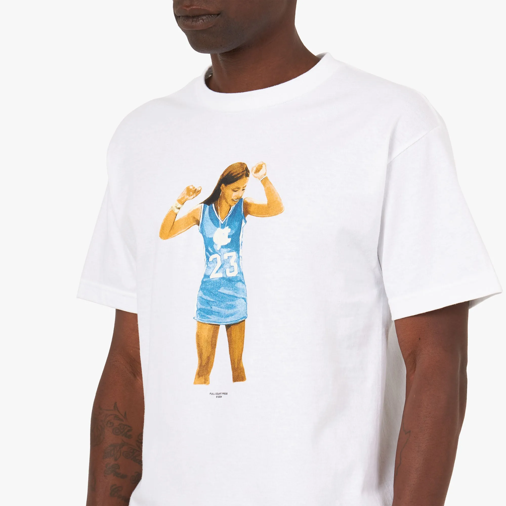 Full Court Press Mya T-shirt / White