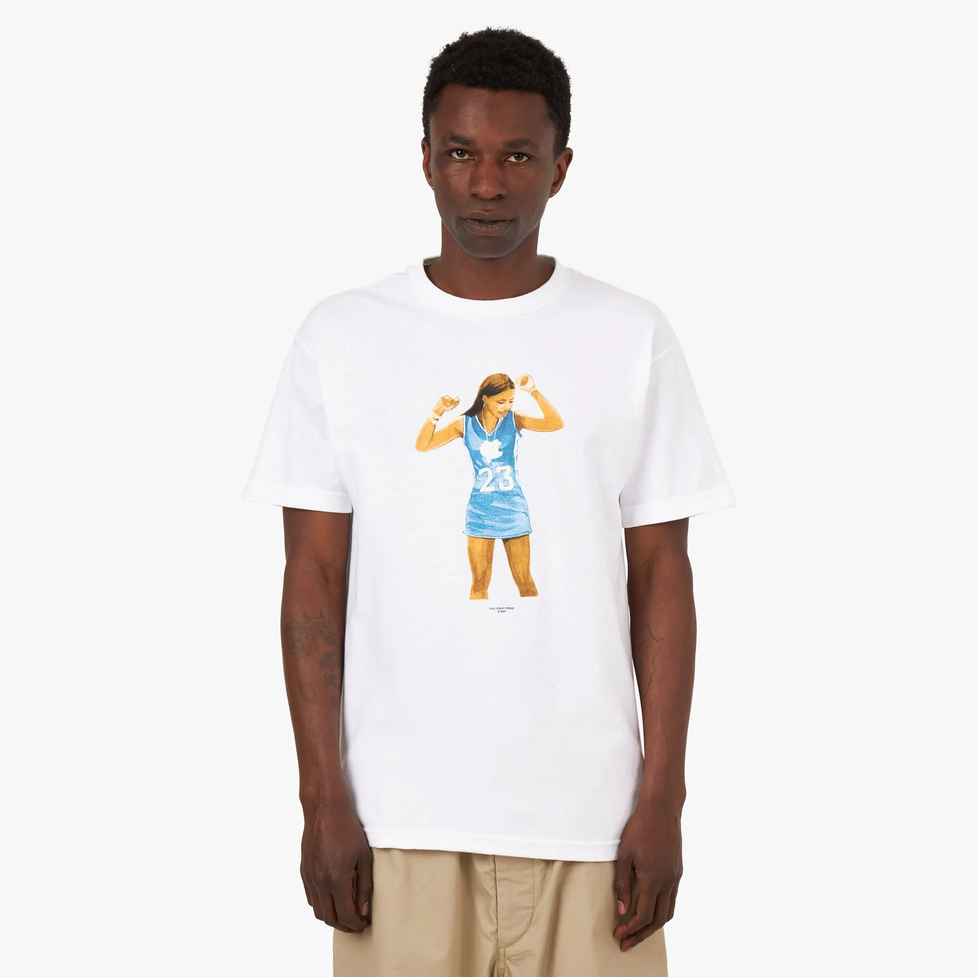 Full Court Press Mya T-shirt / White