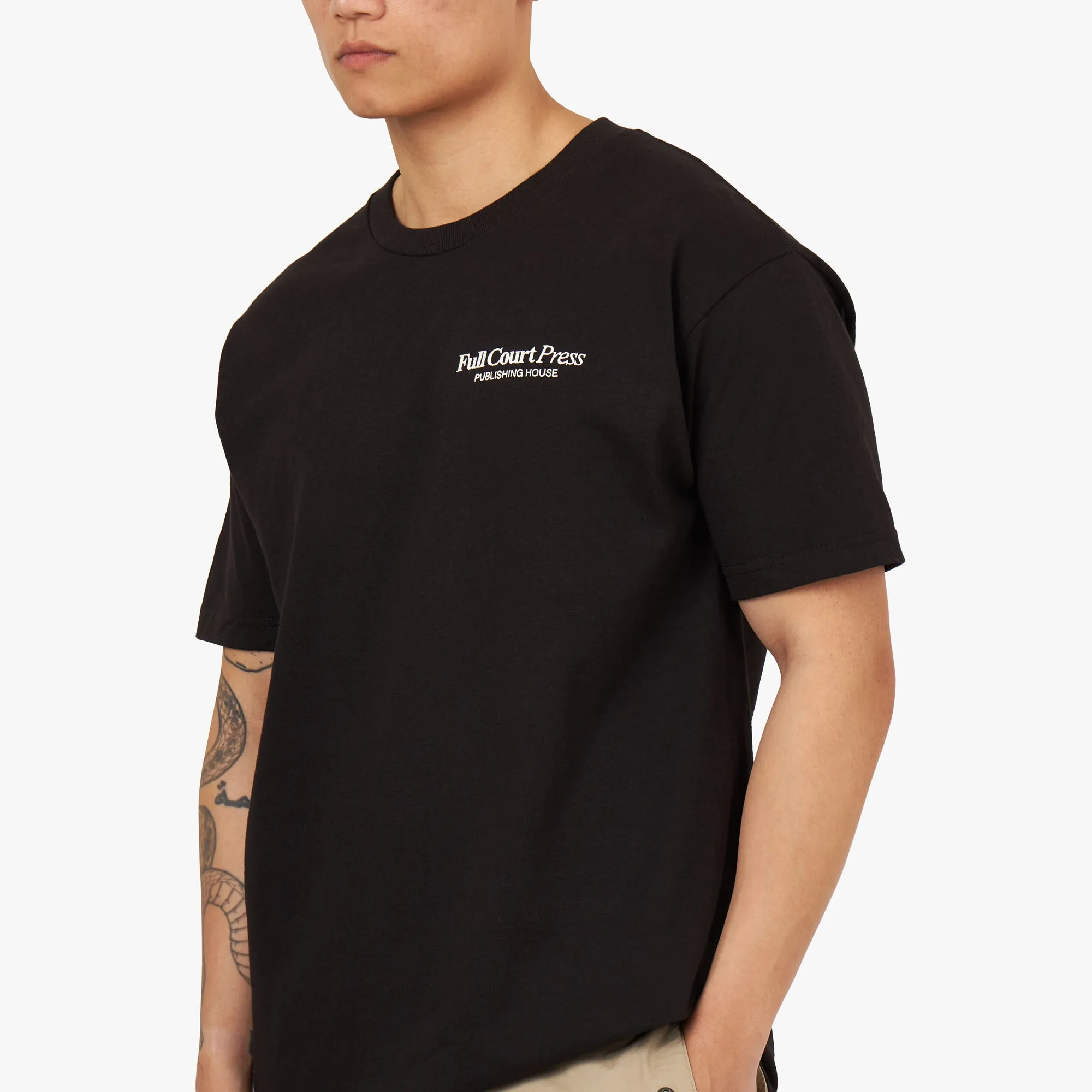 Full Court Press SP24 Logo T-Shirt / Black