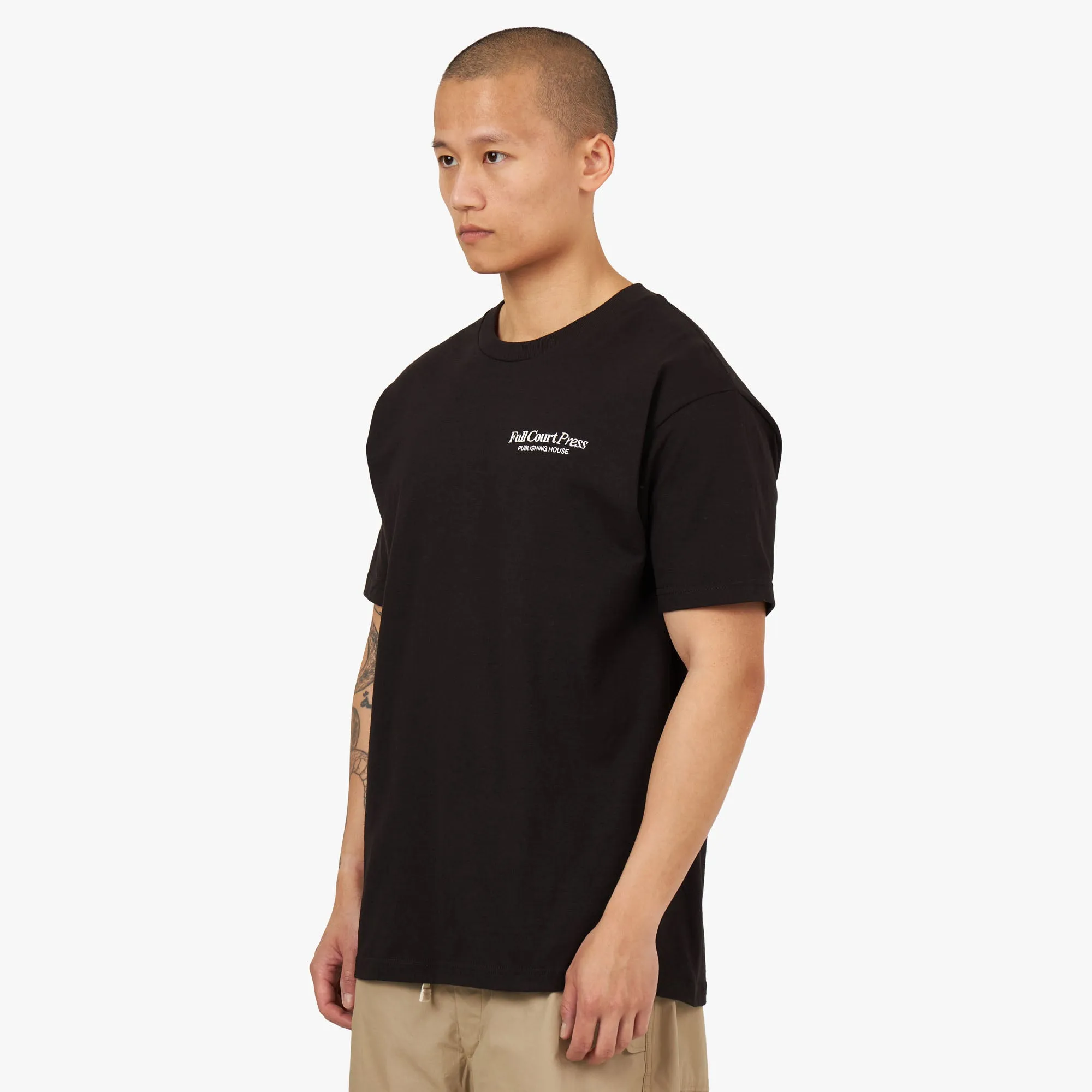 Full Court Press SP24 Logo T-Shirt / Black