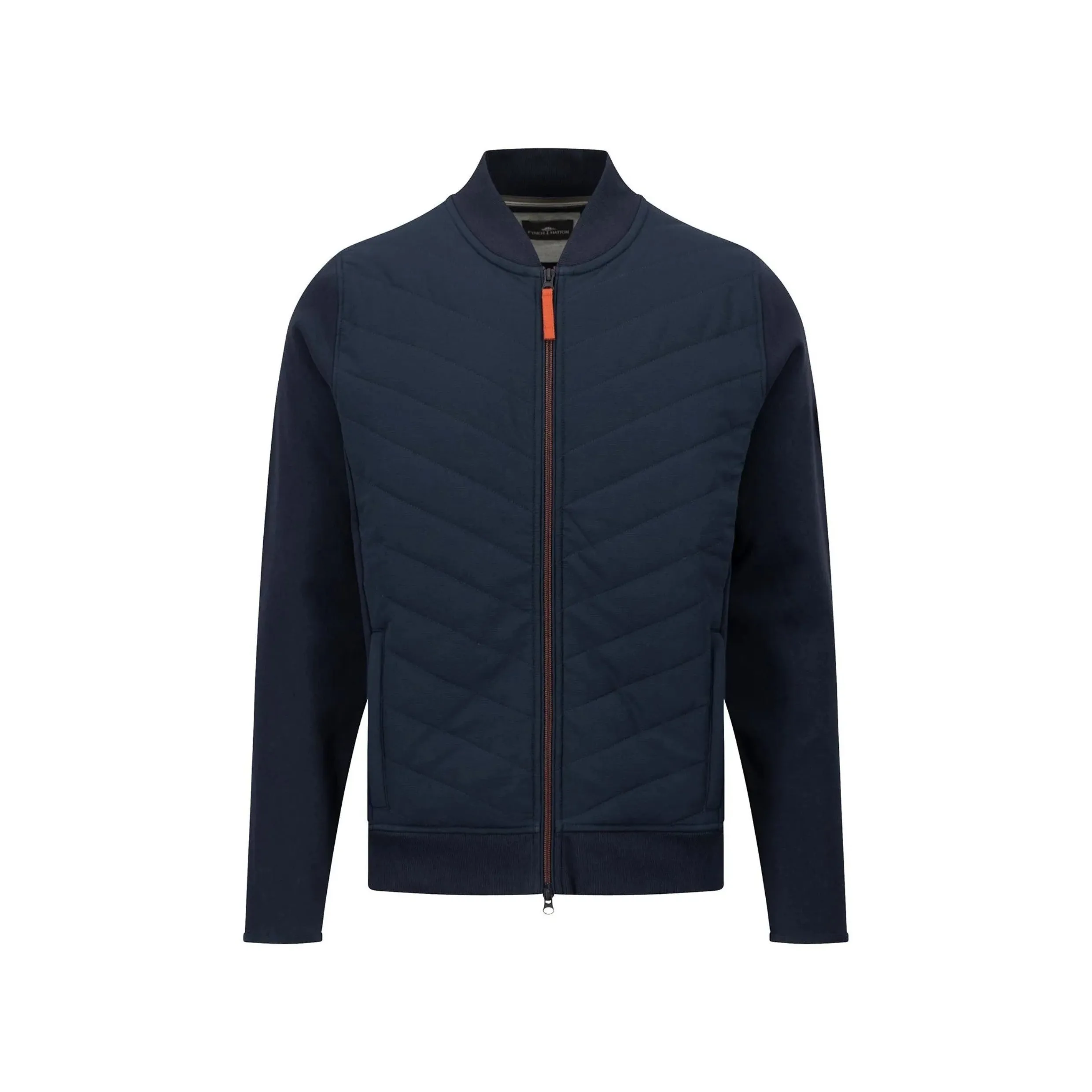 Fynch-Hatton CASUAL FIT HYBRID JACKET NAVY 14084007