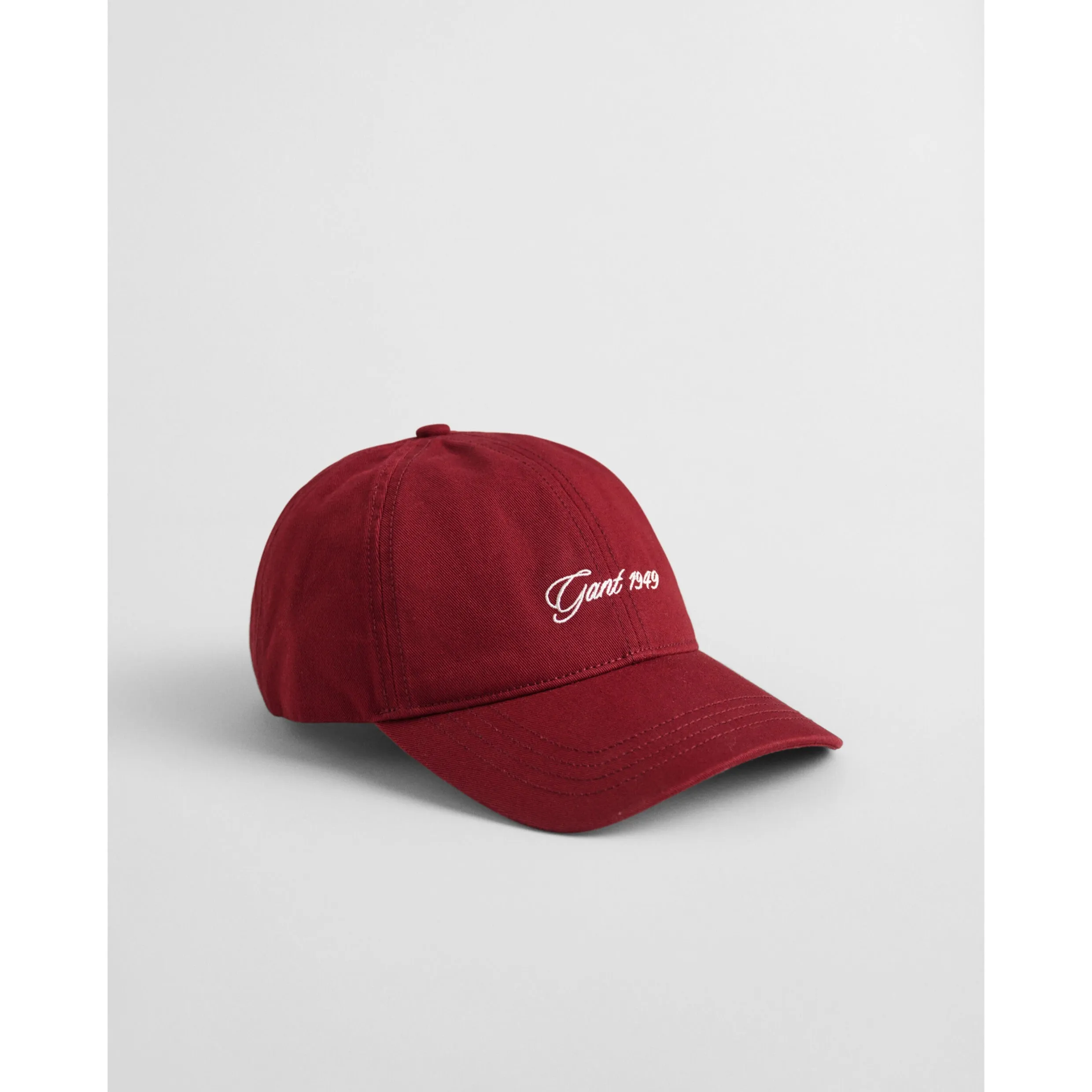 GANT Script Washed Cotton Cap In Plumped Red 4900094