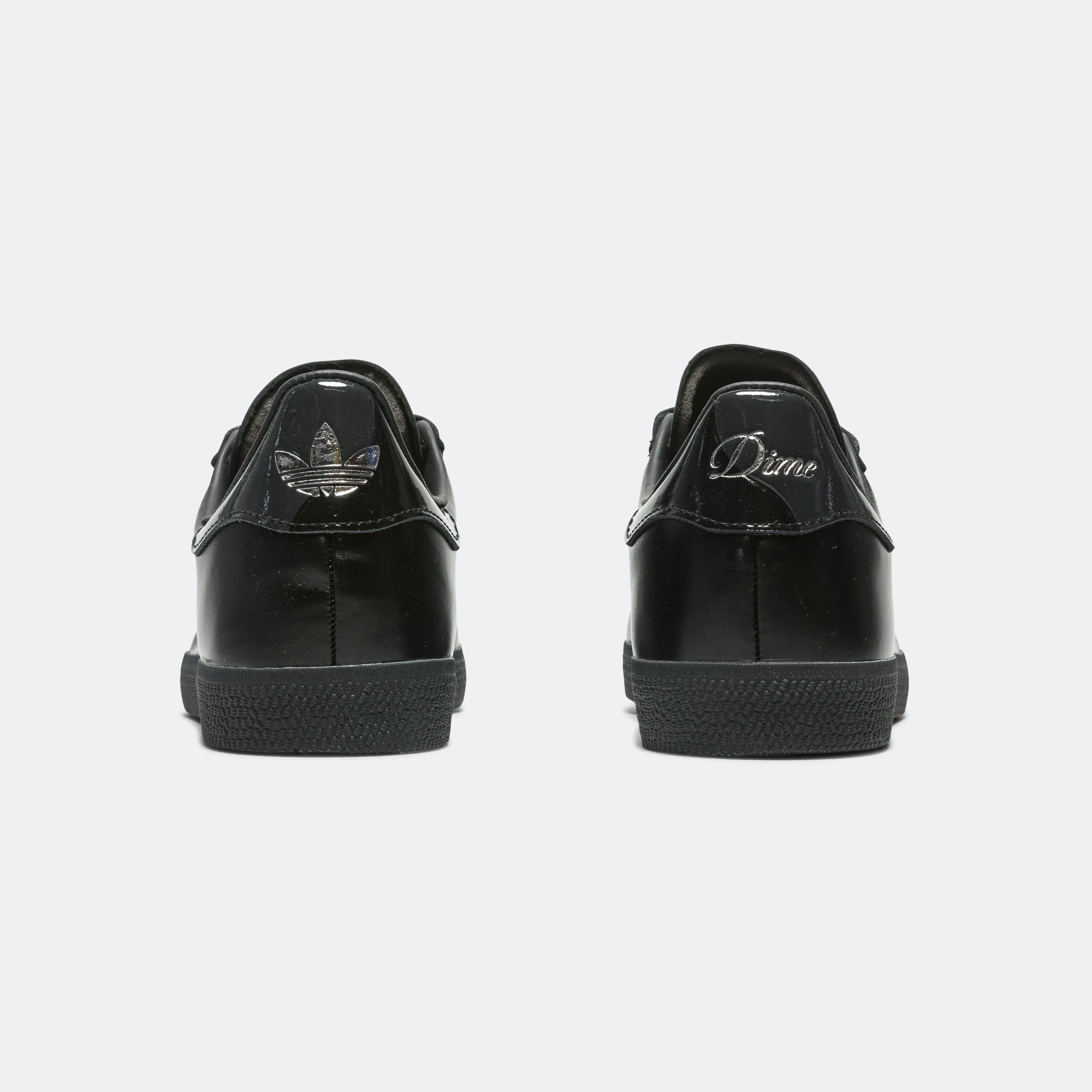 Gazelle Adv x Dime - Core Black/Silver Metallic-Carbon