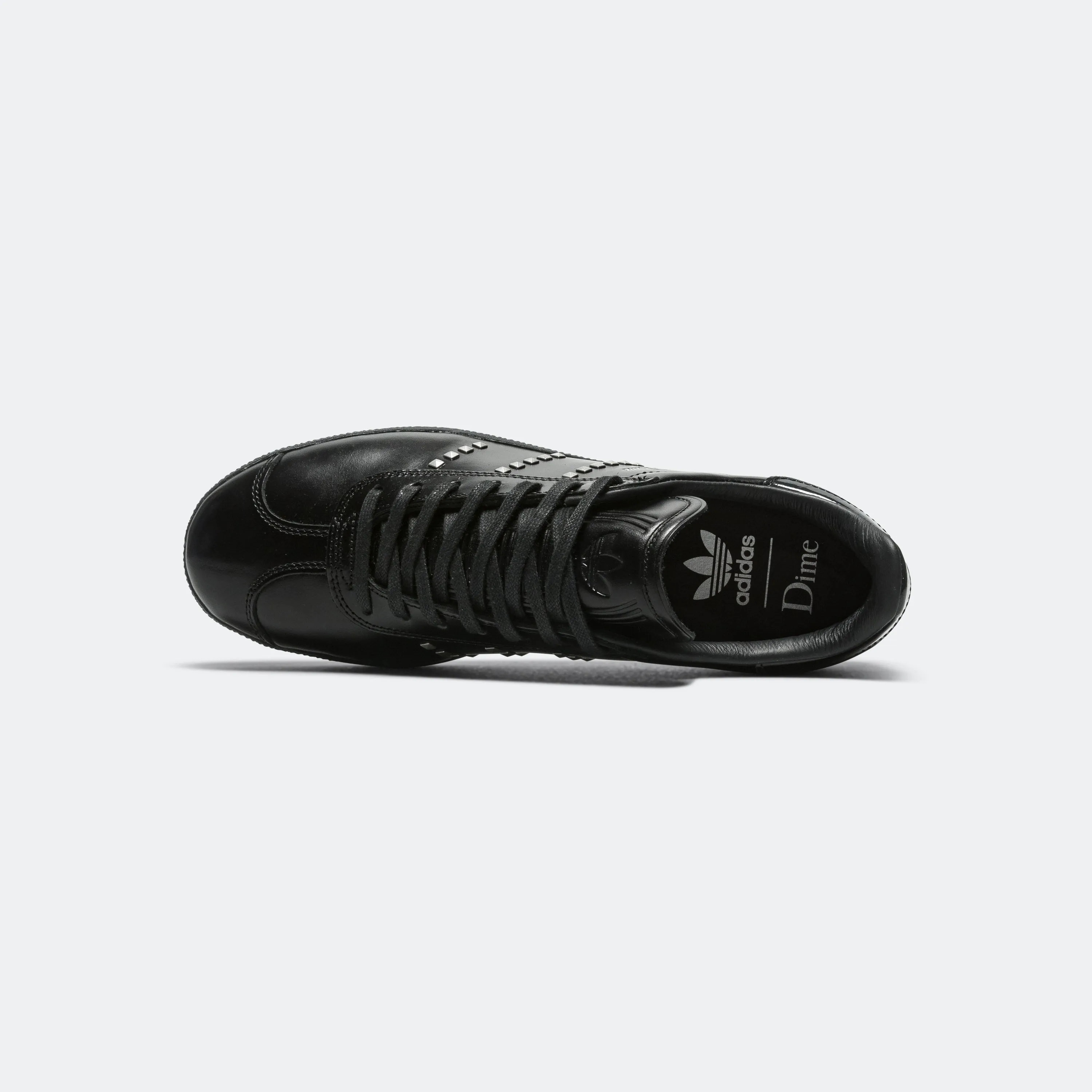 Gazelle Adv x Dime - Core Black/Silver Metallic-Carbon