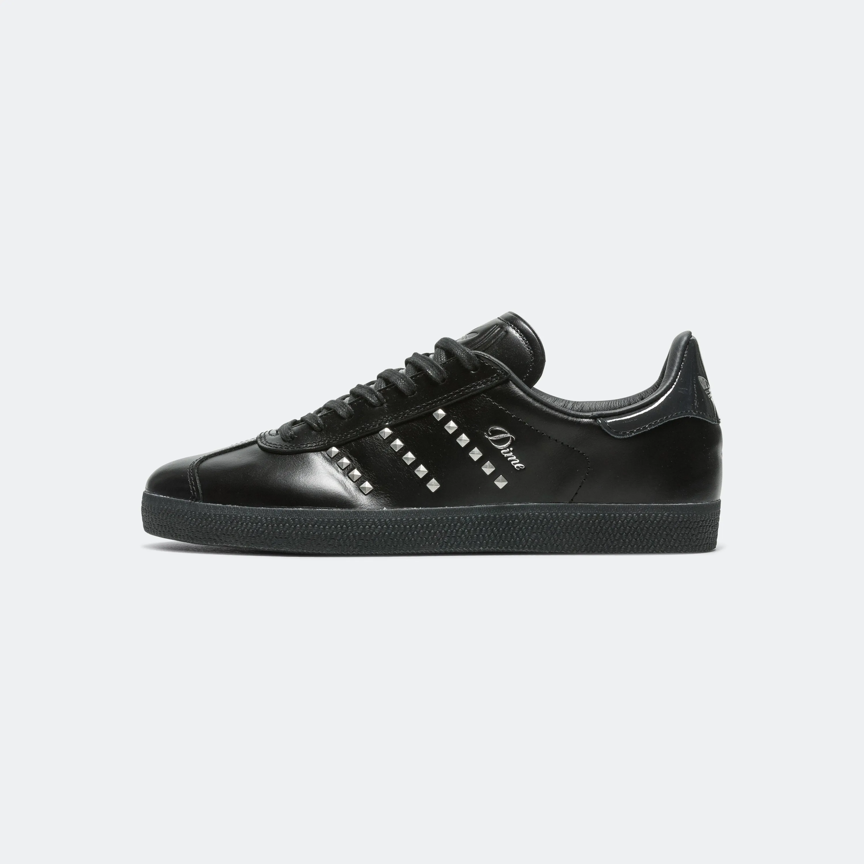 Gazelle Adv x Dime - Core Black/Silver Metallic-Carbon