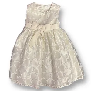 Girls Size 3T American Princess Ivory Formal Flower Girl Dress