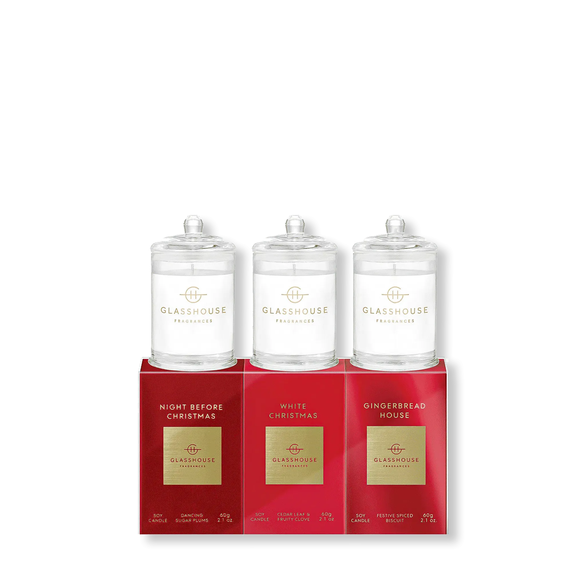 Glasshouse Fragrances Christmas Trio