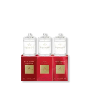Glasshouse Fragrances Christmas Trio