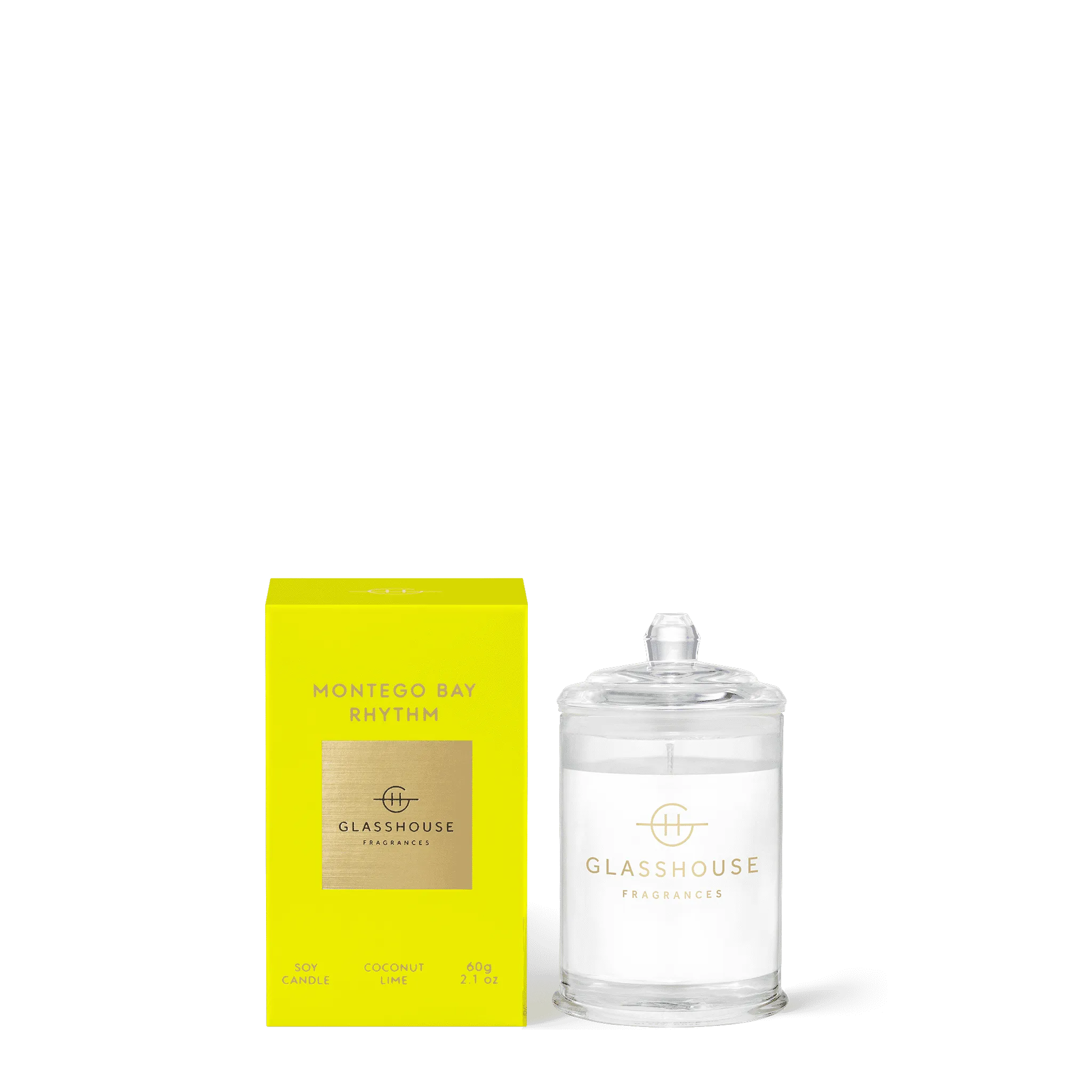 Glasshouse Fragrances Montego Bay Rhythm Travel Candle