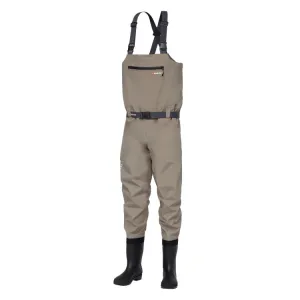 Greys Fin Breathable Bootfoot Waders - Brown