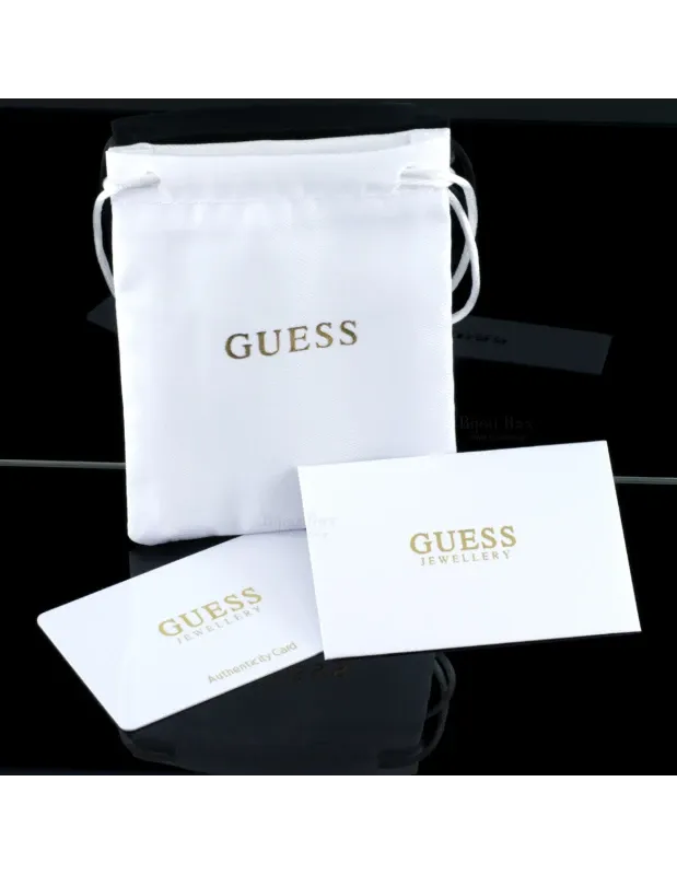 Guess Gold Tone Crystal Bead Bracelet JUBB04456JWYGT