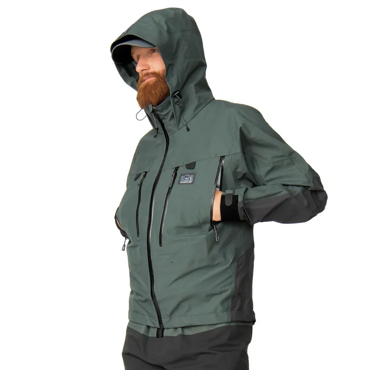 Guideline Alta NGx Wading Jacket - Algae Green/Graphite