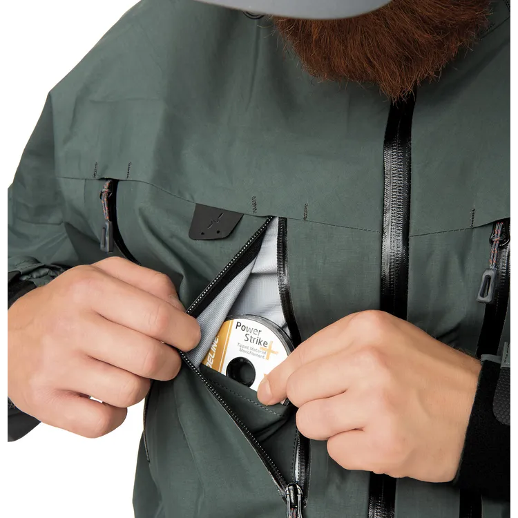 Guideline Alta NGx Wading Jacket - Algae Green/Graphite