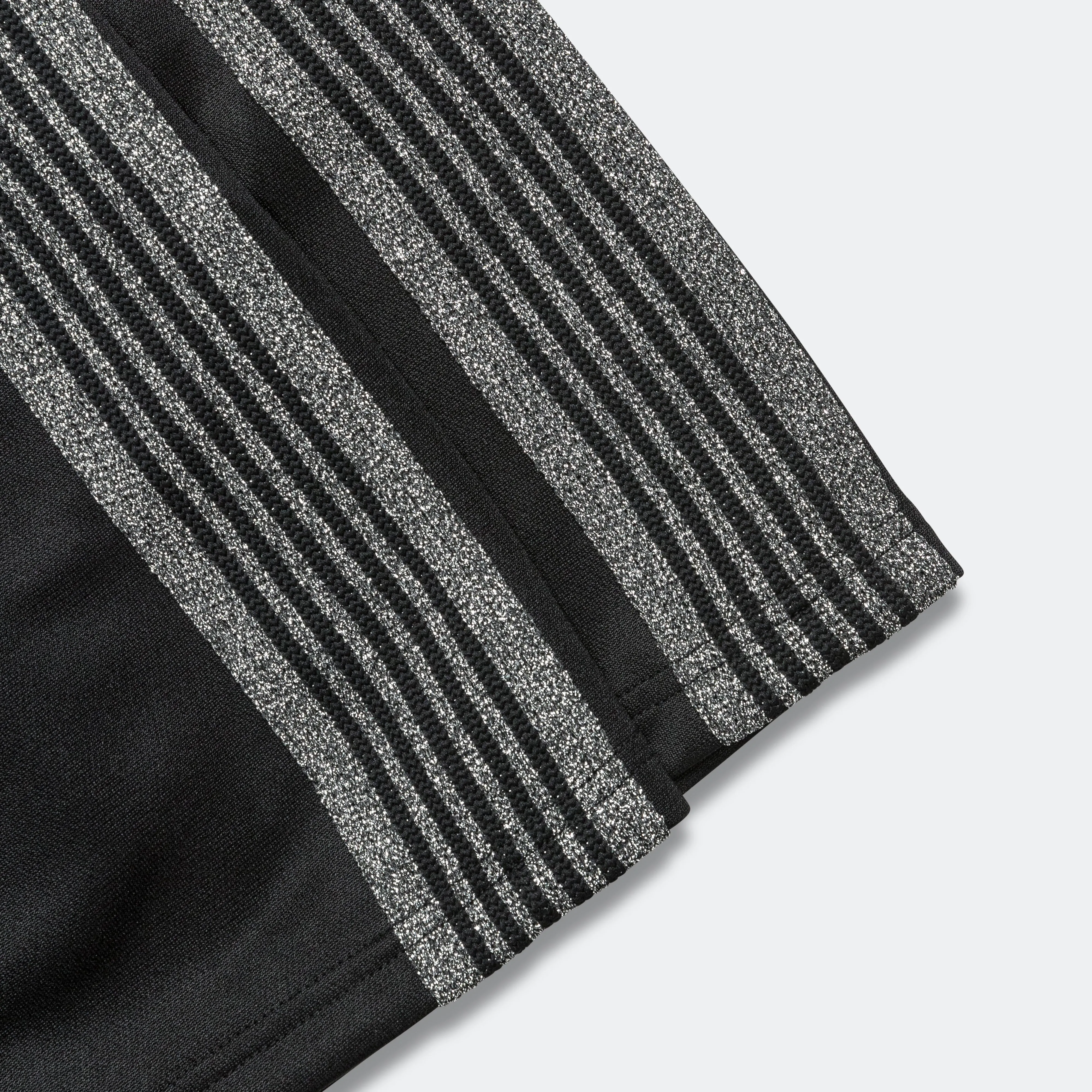 H.D. Track Pant x UP THERE - Black/Silver Poly Smooth