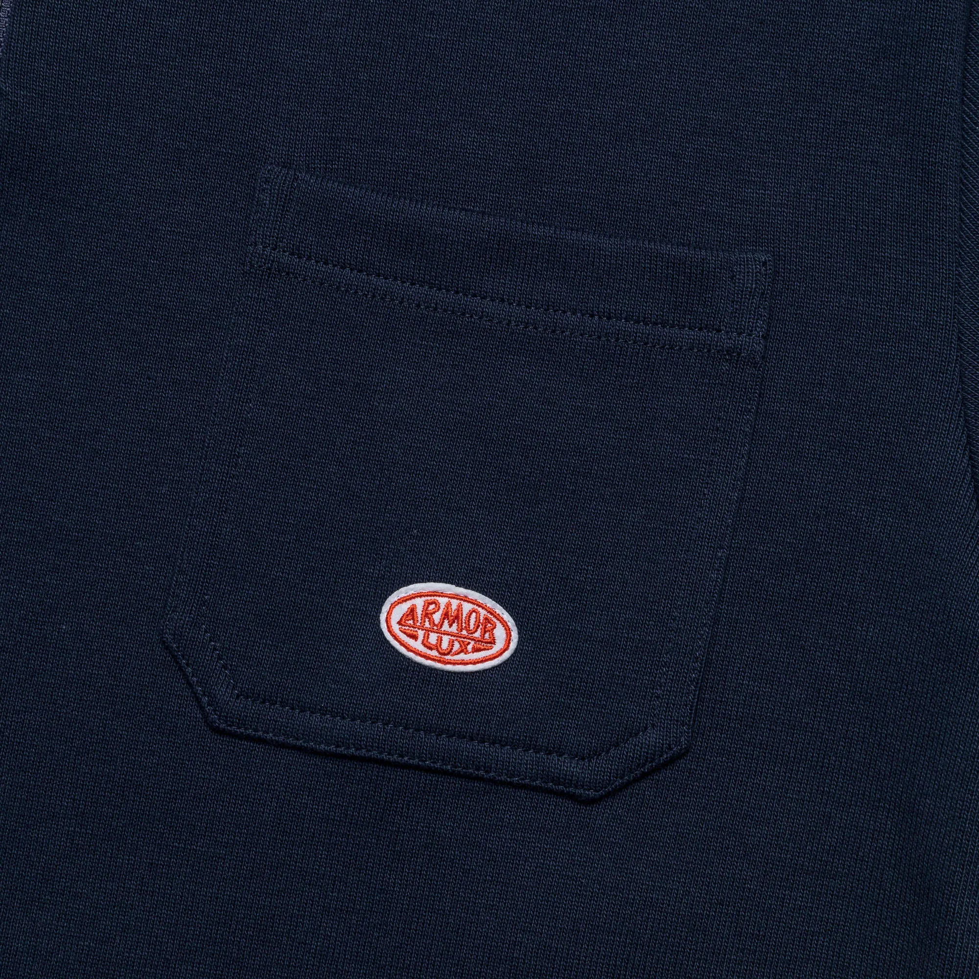 Heritage Zip-Up Sweater - Deep Marine