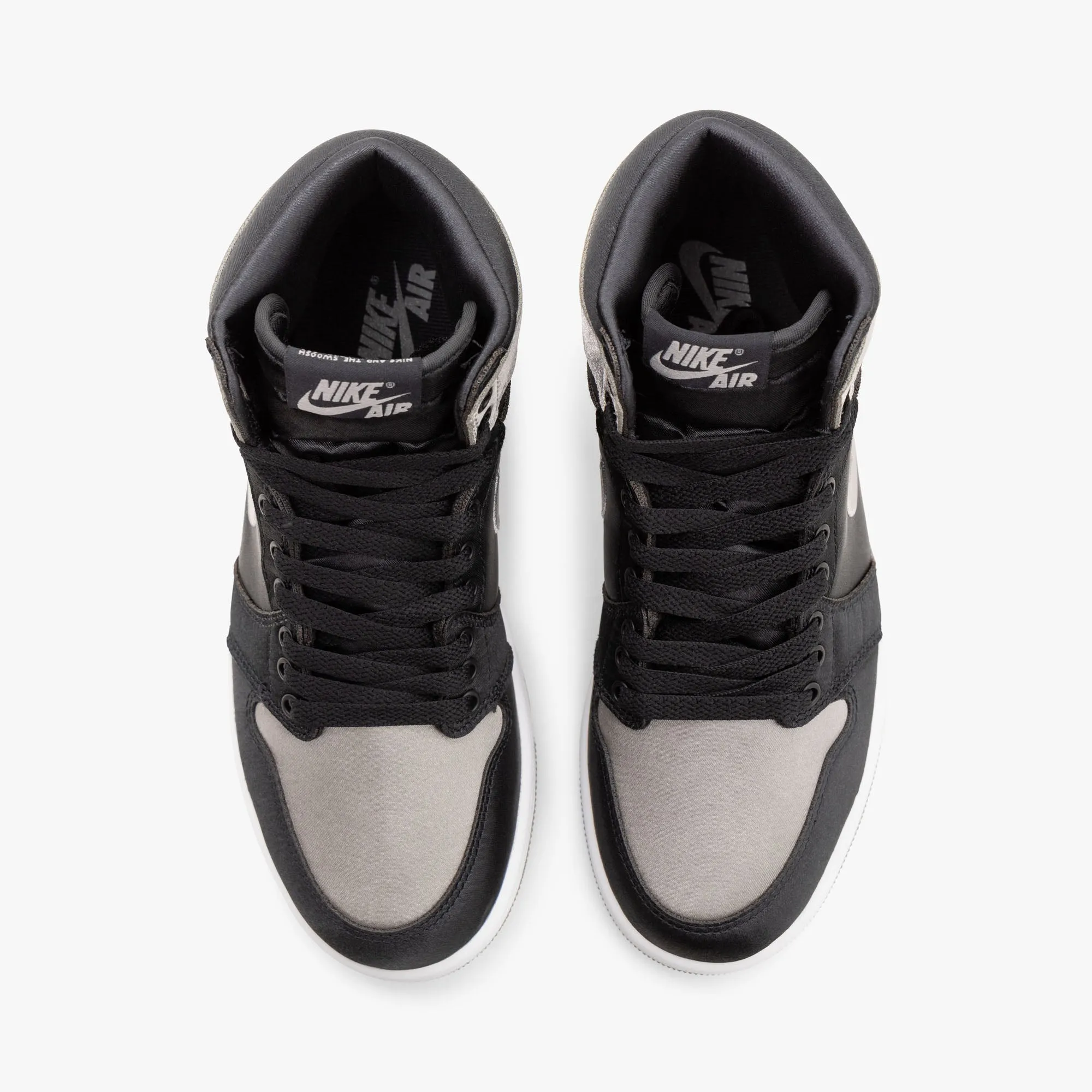 Jordan Women's 1 Retro High OG Black / Medium Grey - White