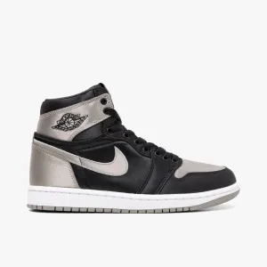 Jordan Women's 1 Retro High OG Black / Medium Grey - White