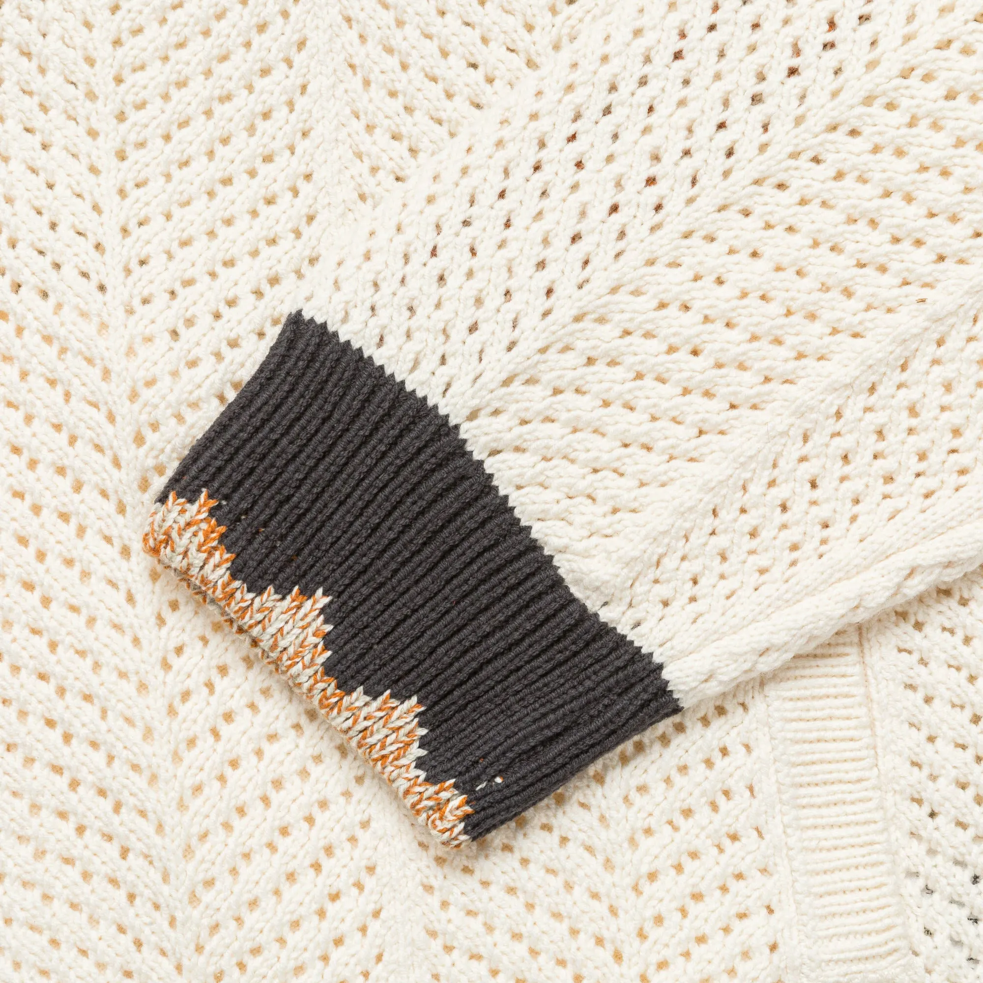Knit Track Top by Edison Chen x CLOT - Cream White