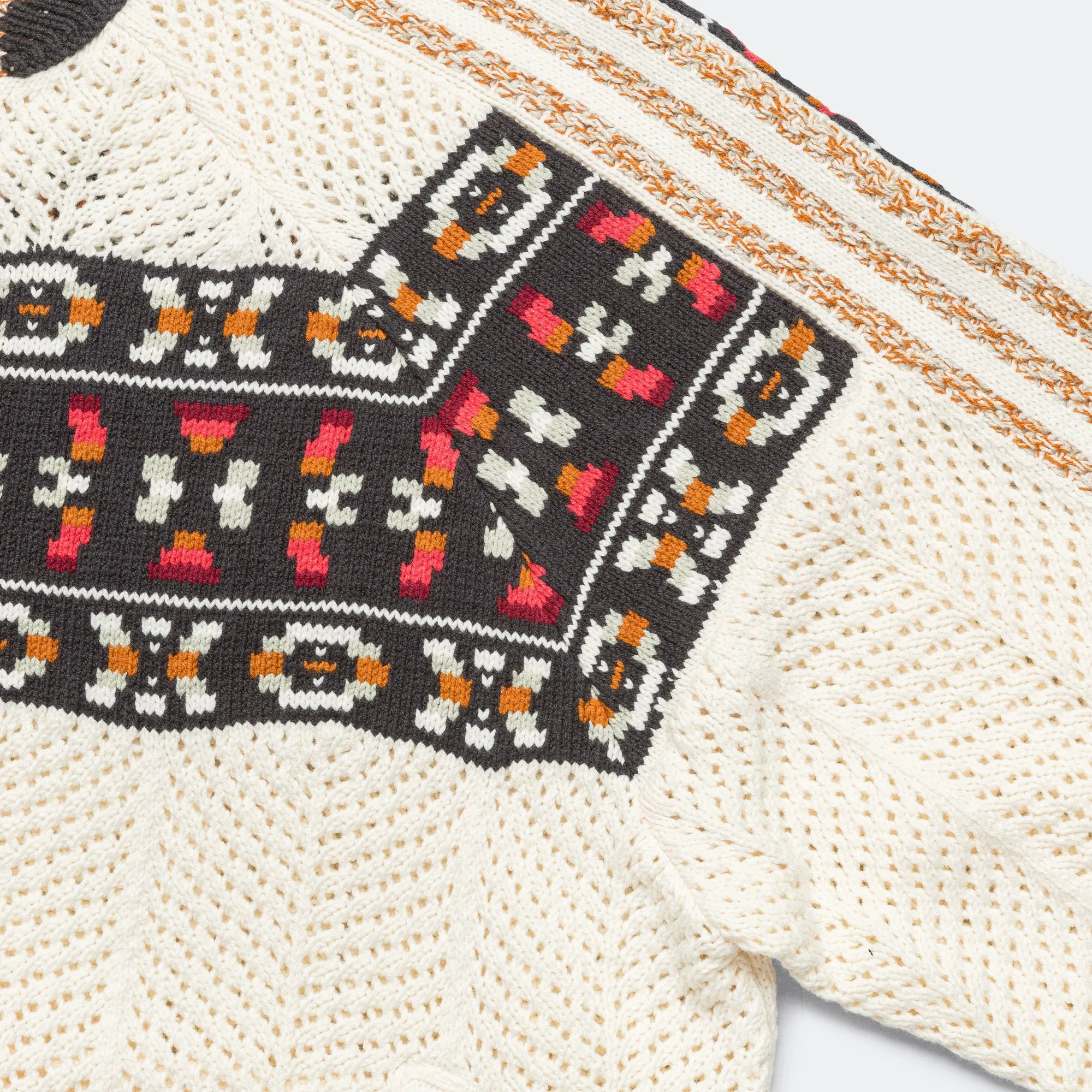 Knit Track Top by Edison Chen x CLOT - Cream White