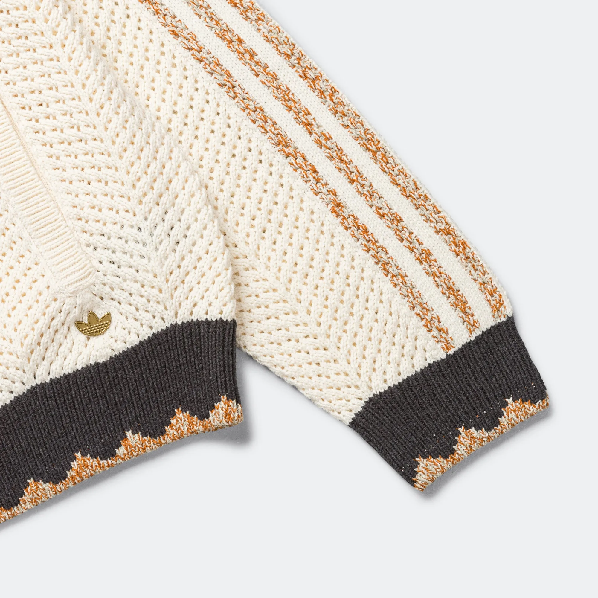 Knit Track Top by Edison Chen x CLOT - Cream White