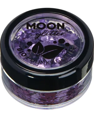 Lavender Chunky Biodegradable Body Glitter 3g