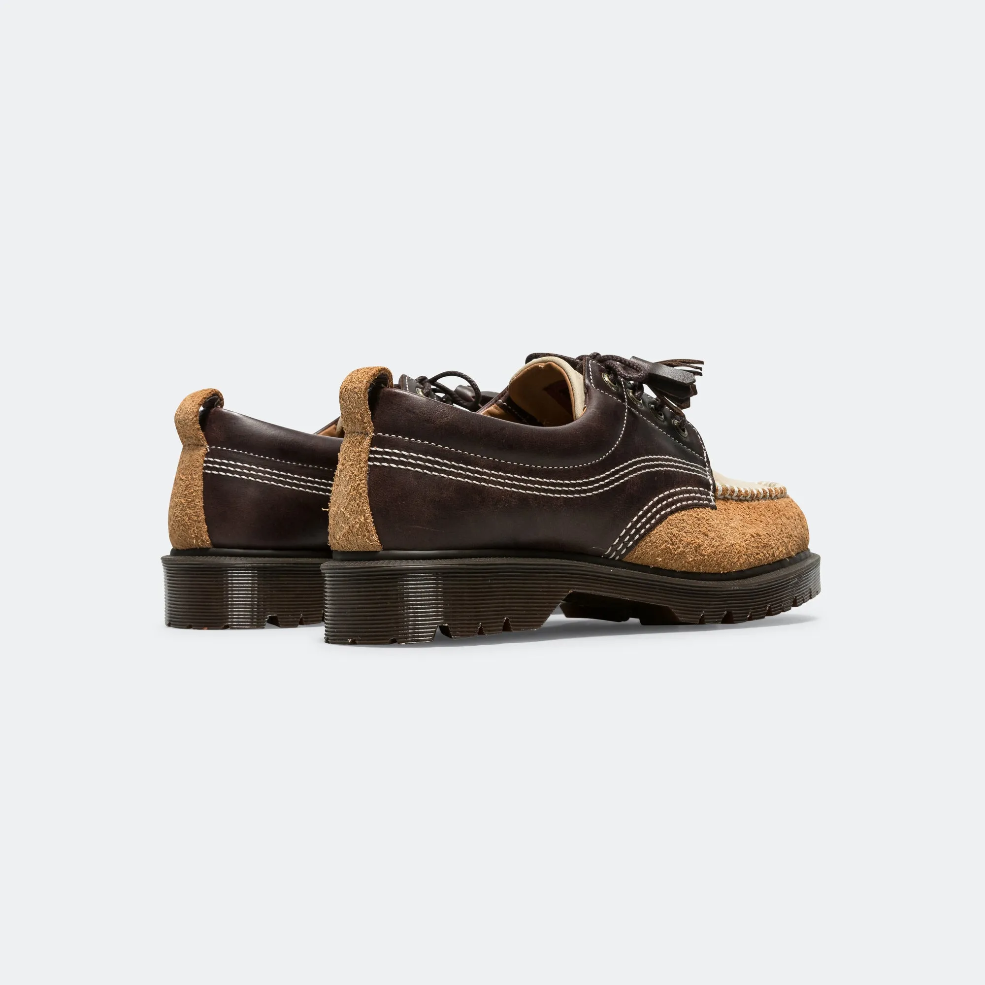 Lowell Shoe - Dark Brown/Light Tan