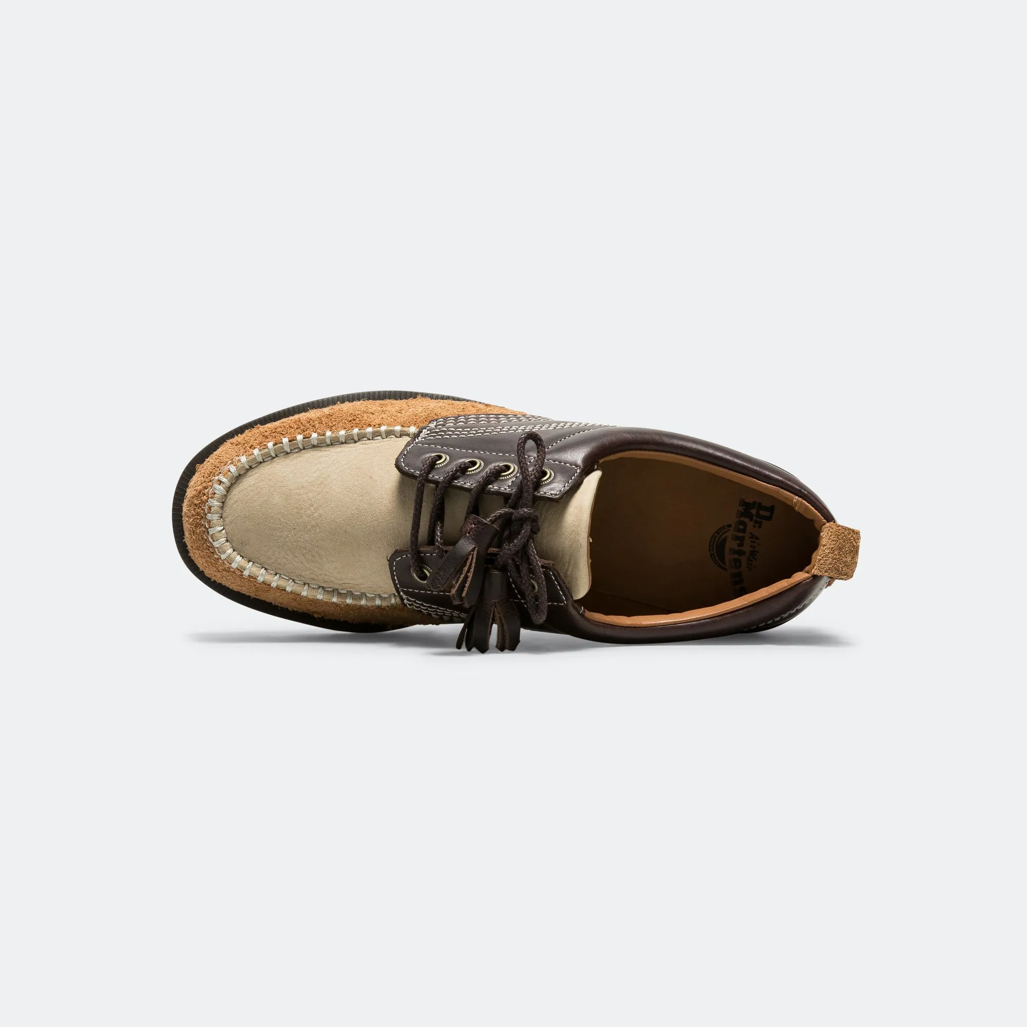 Lowell Shoe - Dark Brown/Light Tan