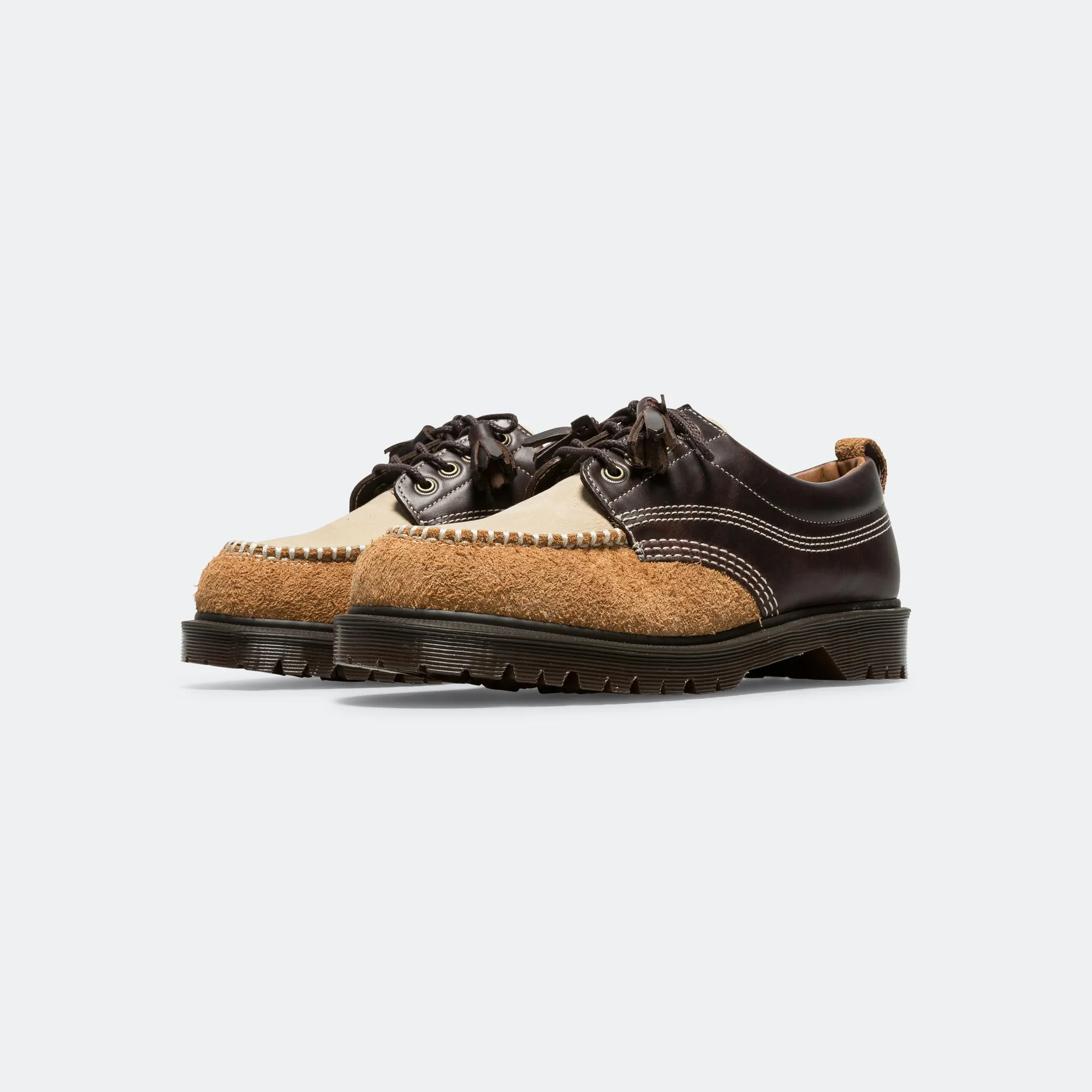 Lowell Shoe - Dark Brown/Light Tan